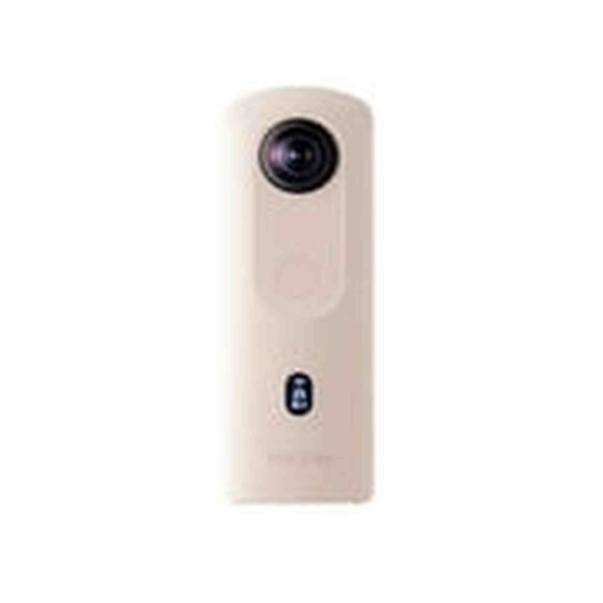 Ricoh Theta SC2 Beige 360° Camera 4K Video with Image Stabilization High-Speed Data Transfer Portrait Shooting with Face Detection Thin & Lightweight Ricoh