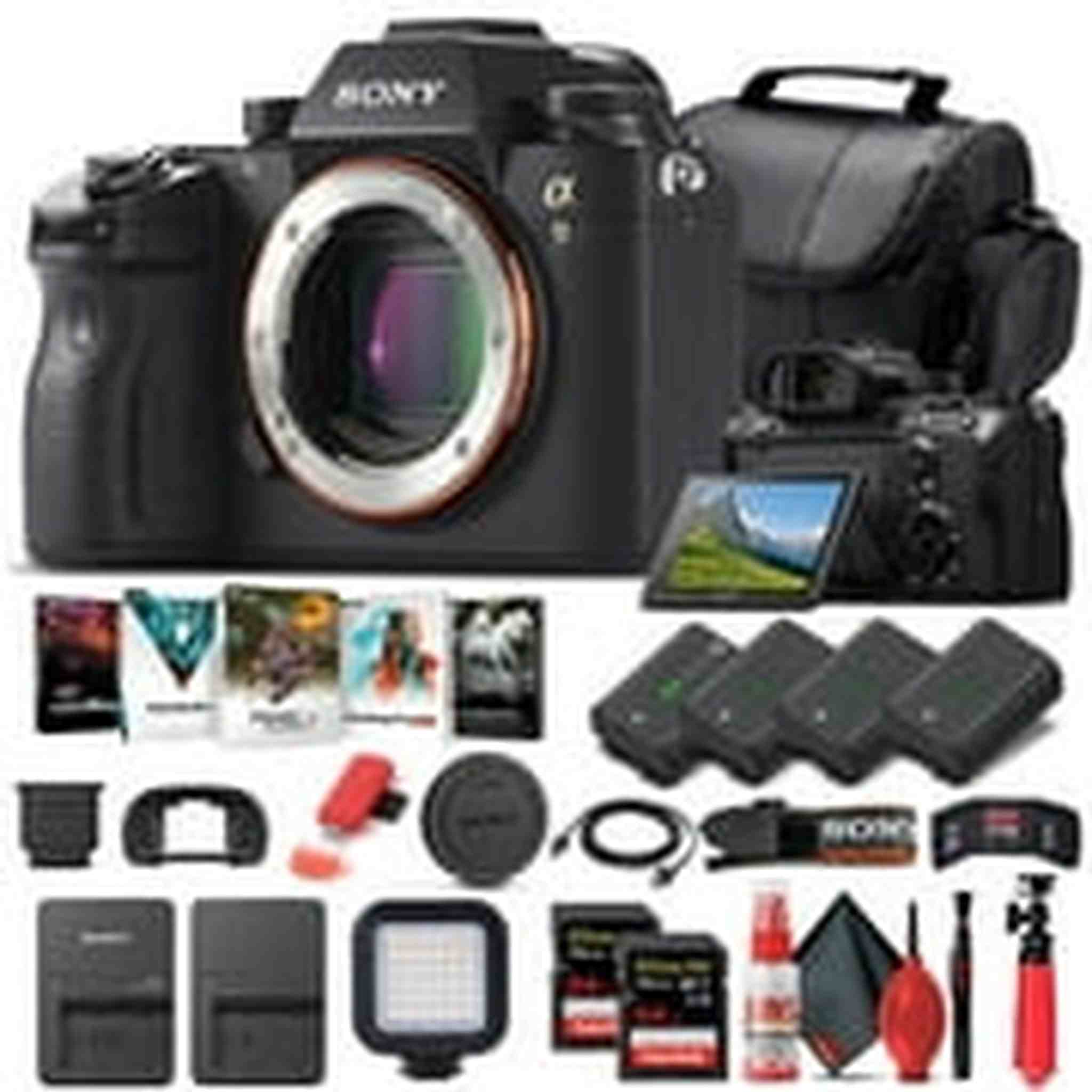 Sony Alpha a9 Mirrorless Camera Body Only ILCE9/B - Pro Bundle Sony