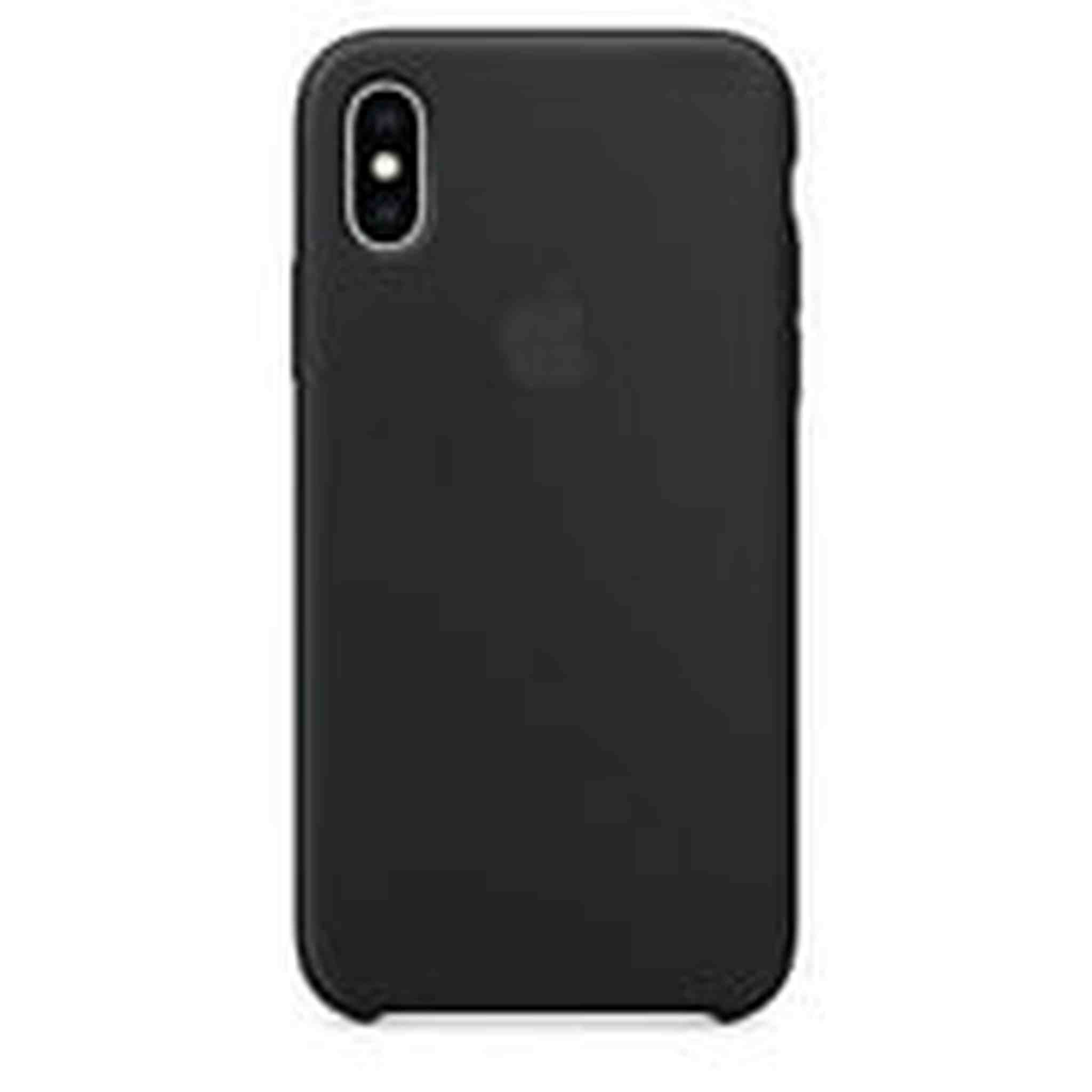 Apple Silicone Case for iPhone Xs - Black Apple