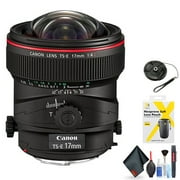 Canon TS-E 17mm f/4L Tilt-Shift Lens for Canon EF Mount + Accessories International Model with 2 Year Warranty Canon