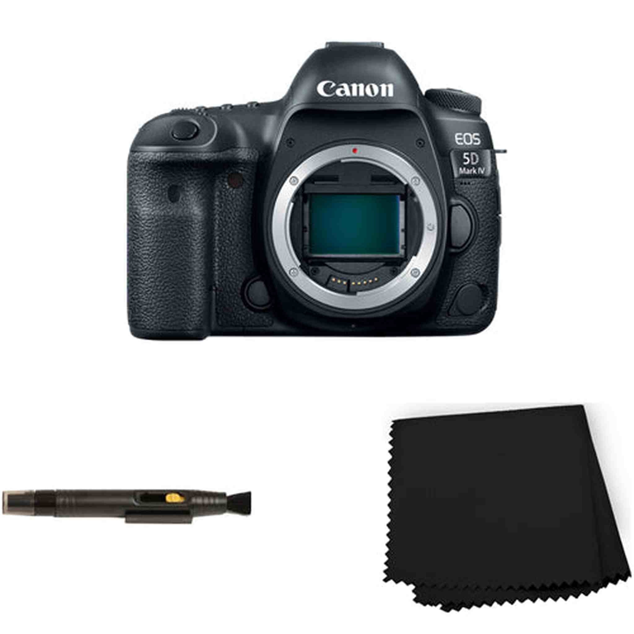 Canon EOS 5D Mark IV DSLR Camera + Lens Cleaner Pen & Microfiber Cloth Bundle Canon