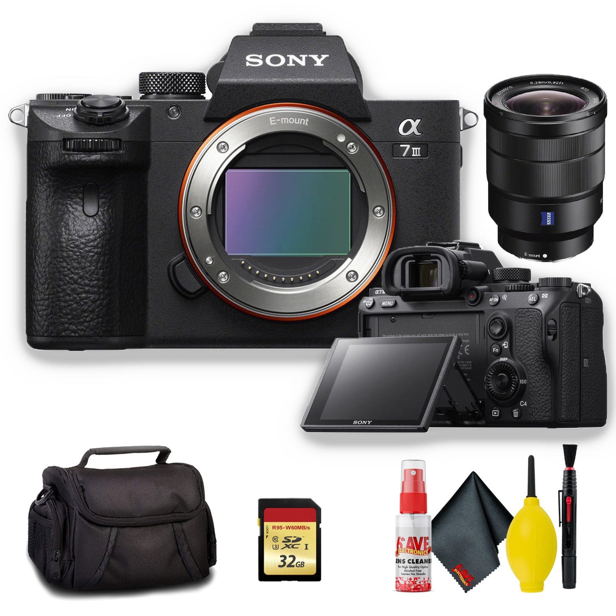 Sony Alpha a7 III Mirrorless Digital Camera with 16-35mm f/4 Lens - Kit Sony