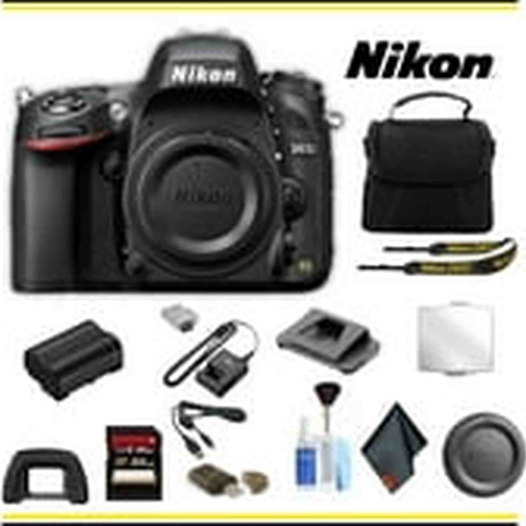 Nikon D610 DSLR Camera 1540 Starter Bundle - International Model Nikon