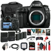 Canon EOS 5D Mark IV DSLR Camera Body Only 1483C002 - Advanced Bundle Canon