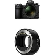 Nikon Z7 FX-Format Mirrorless Camera Body w/NIKKOR Z 24-70mm f/4 S with Nikon Mount Adapter FTZ II Nikon