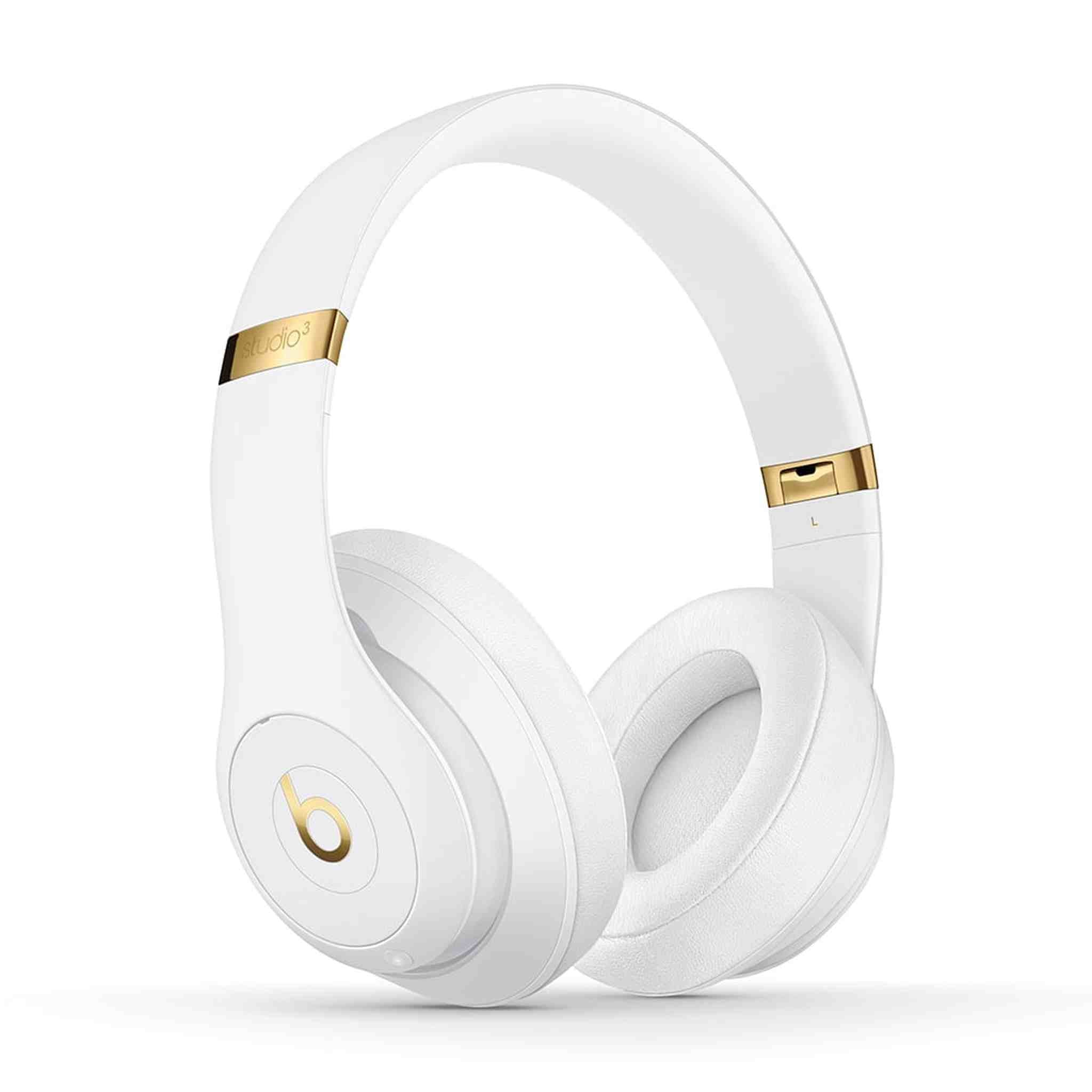 Beats Studio3 Wireless Noise Cancelling On-Ear Headphones - White