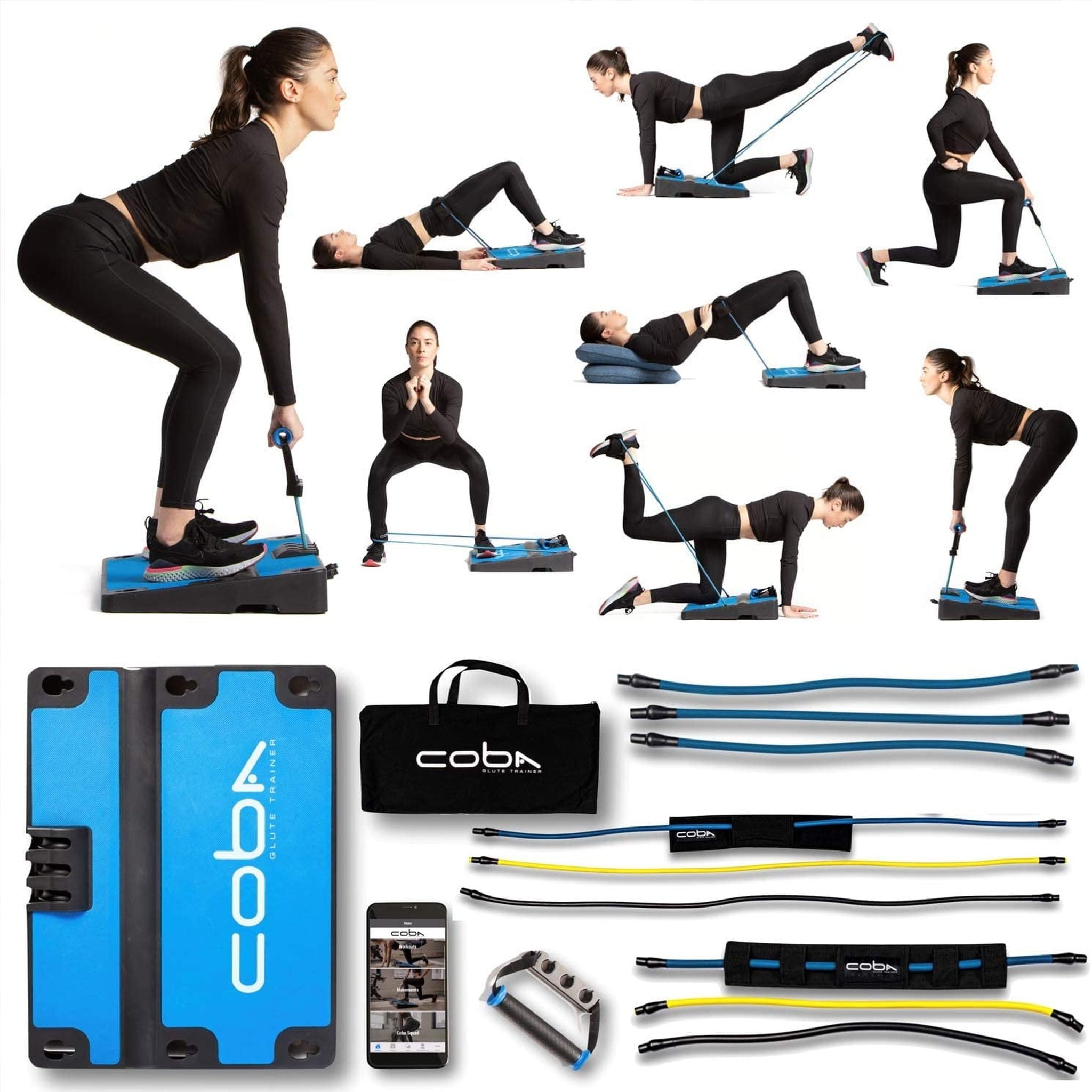 CoBa GLUTE Trainer - Full Home Workout System CoBa