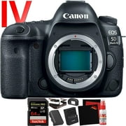 Canon EOS 5D Mark IV DSLR Camera Body Only International Version - 30.4 Megapixel - 4K Video with Pro Cleaning Kit B Bundle Canon