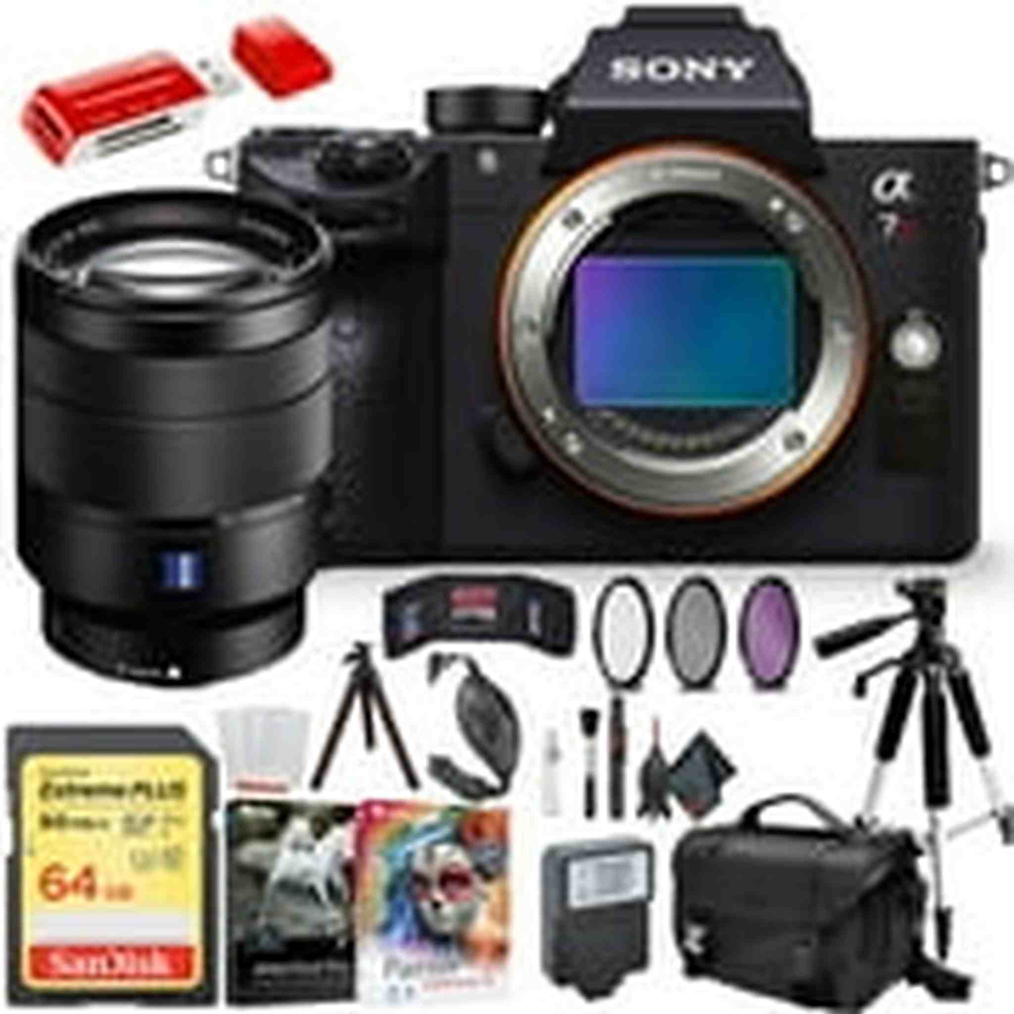 Sony Alpha a7R III Mirrorless Digital Camera Sony 24-70mm Lens and Accessories Combo Sony