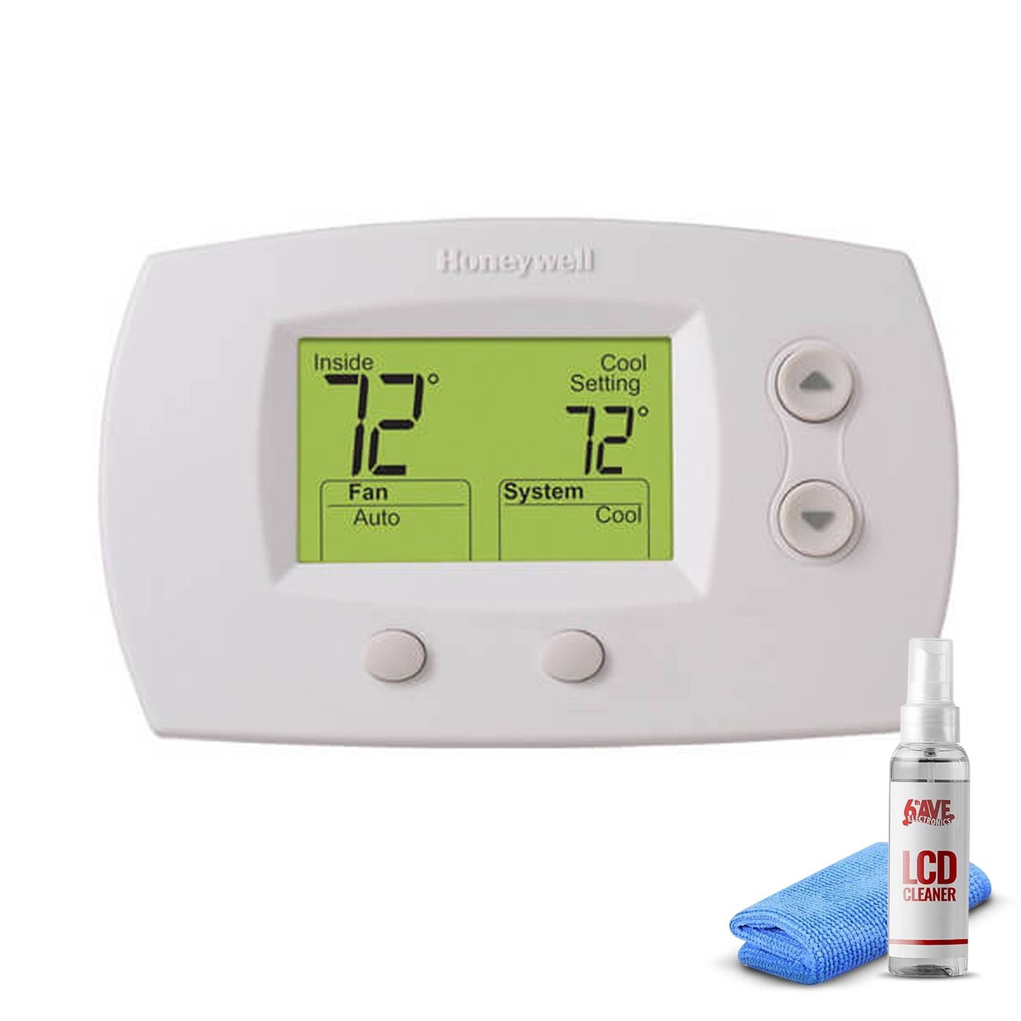 Honeywell TH5220D1029 Focuspro 5000 Non-Programmable Thermostat Honeywell