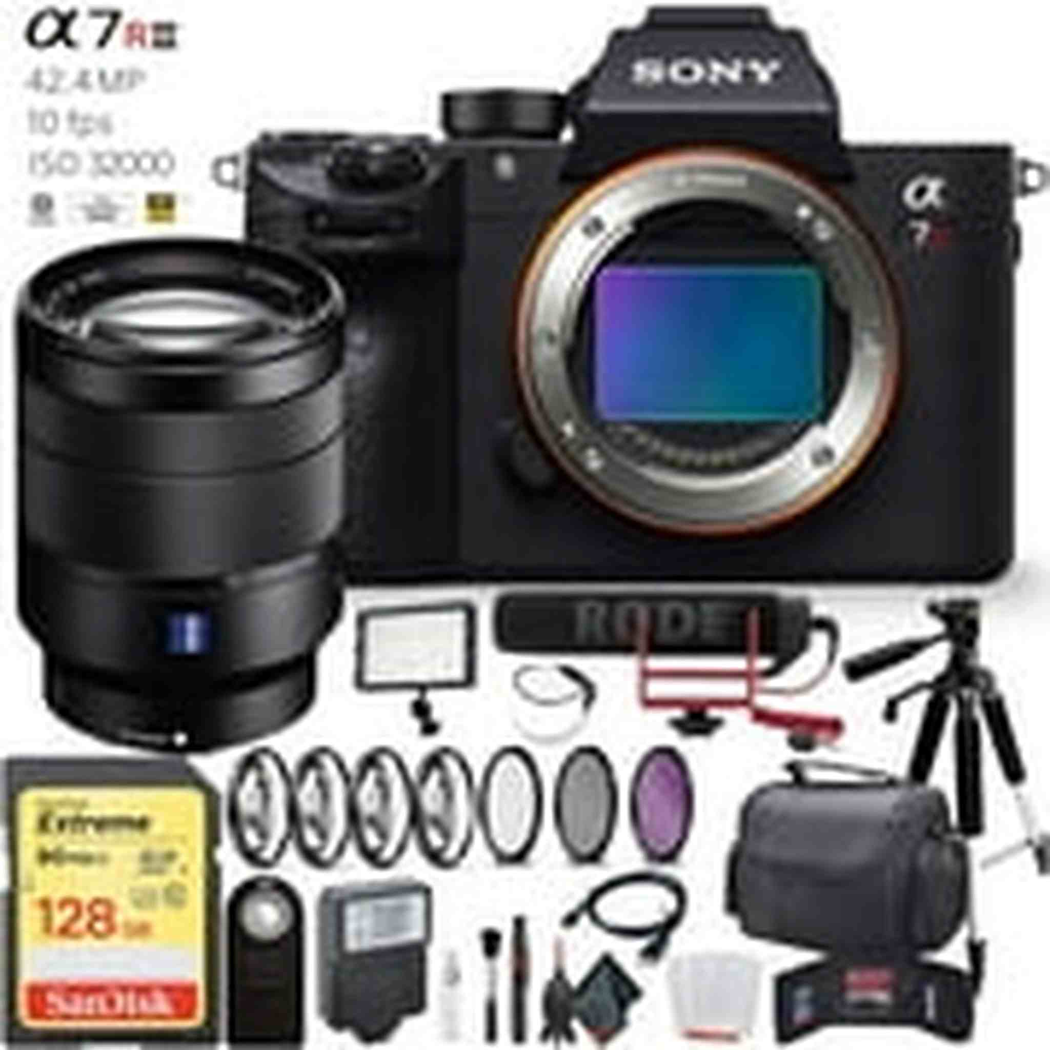 Sony Alpha a7R III Mirrorless Digital Camera Sony 24-70mm Lens Pro Bundle Sony