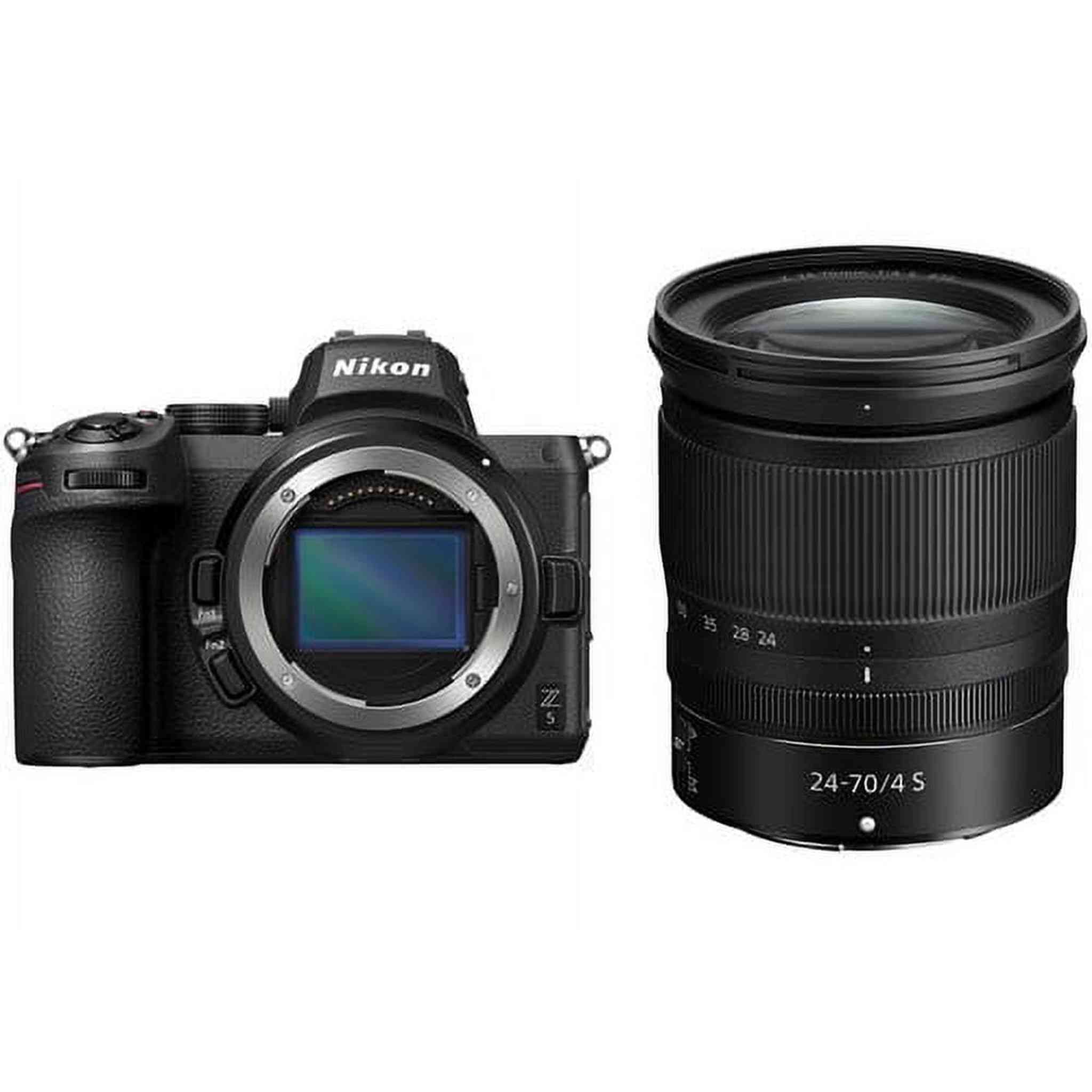 Nikon Z5 Full Frame Mirrorless Camera Body NIKKOR Z 24-70mm f/4 S Lens International Model Nikon