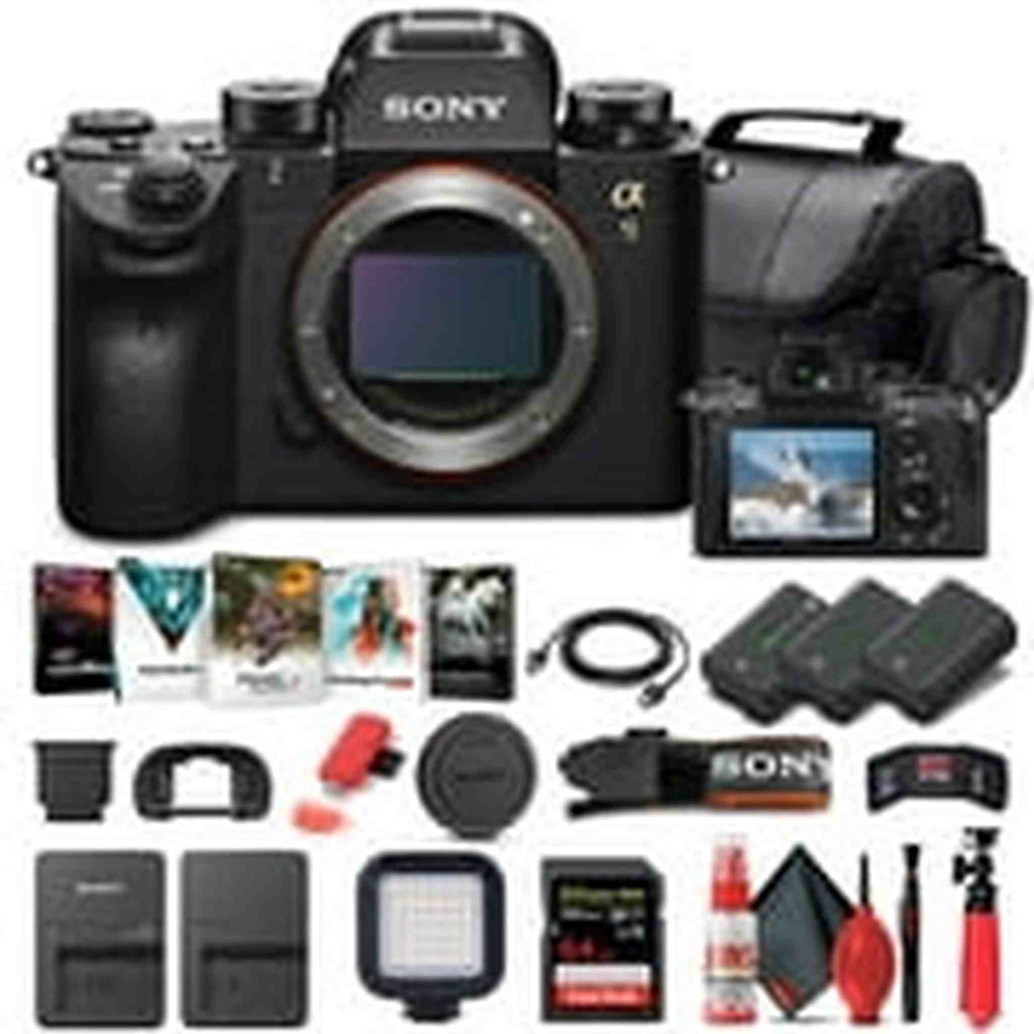 Sony Alpha a9 II Mirrorless Camera Body Only ILCE9M2/B - Advanced Bundle Sony