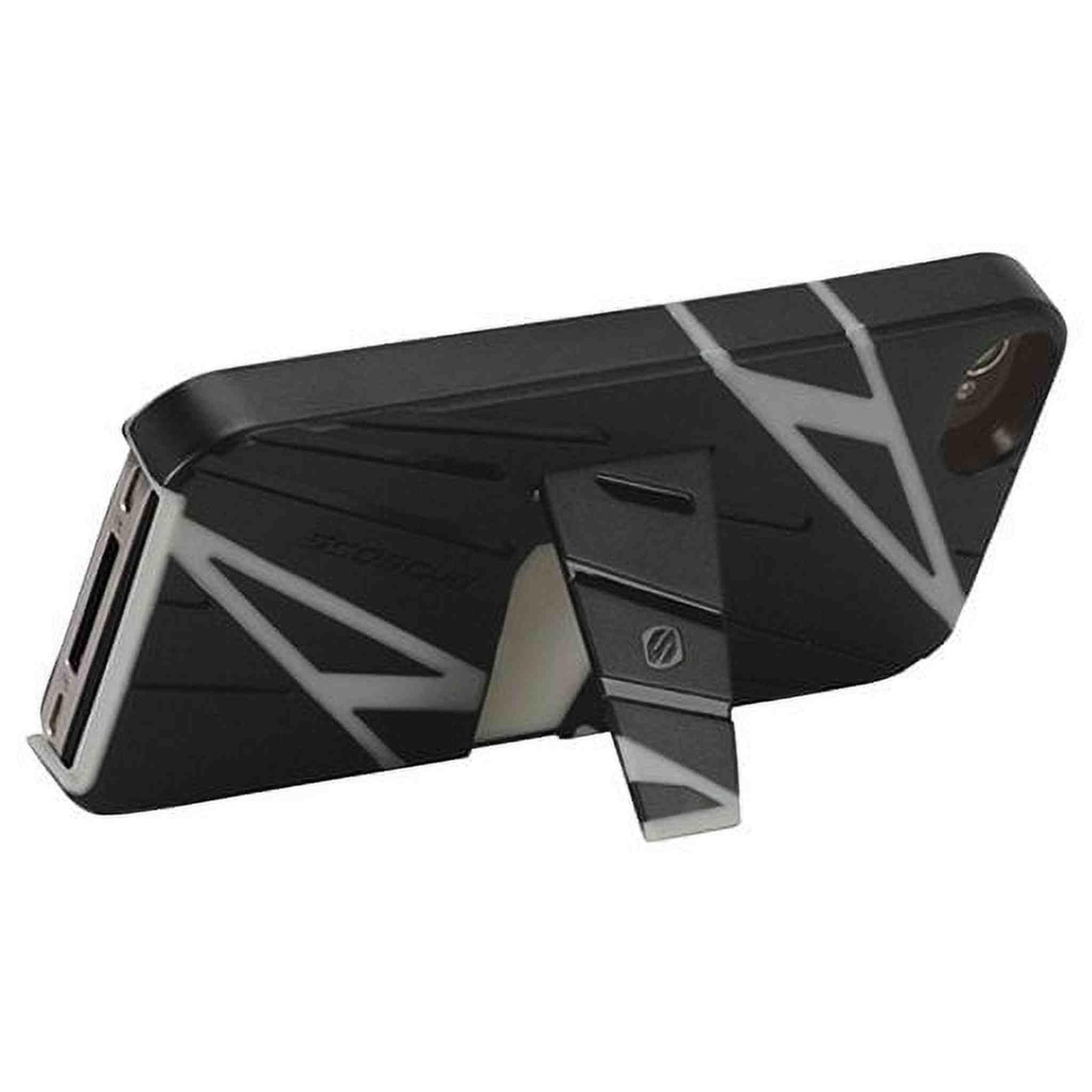 Scosche IP5SPBK Black/Gray sportKASE for iPhone 5 and 5S Scosche