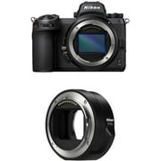 Nikon Z 6II FX-Format Mirrorless Camera Body Black with Nikon Mount Adapter FTZ II Nikon