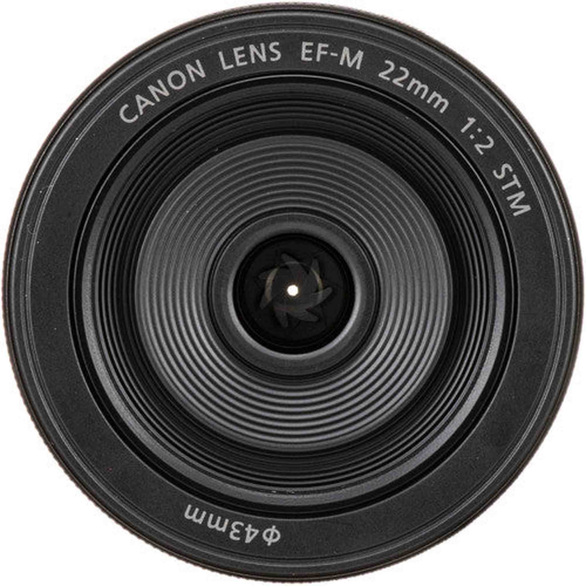 Canon EF-M 22mm f2 STM Compact System Fixed Lens - International Model Canon