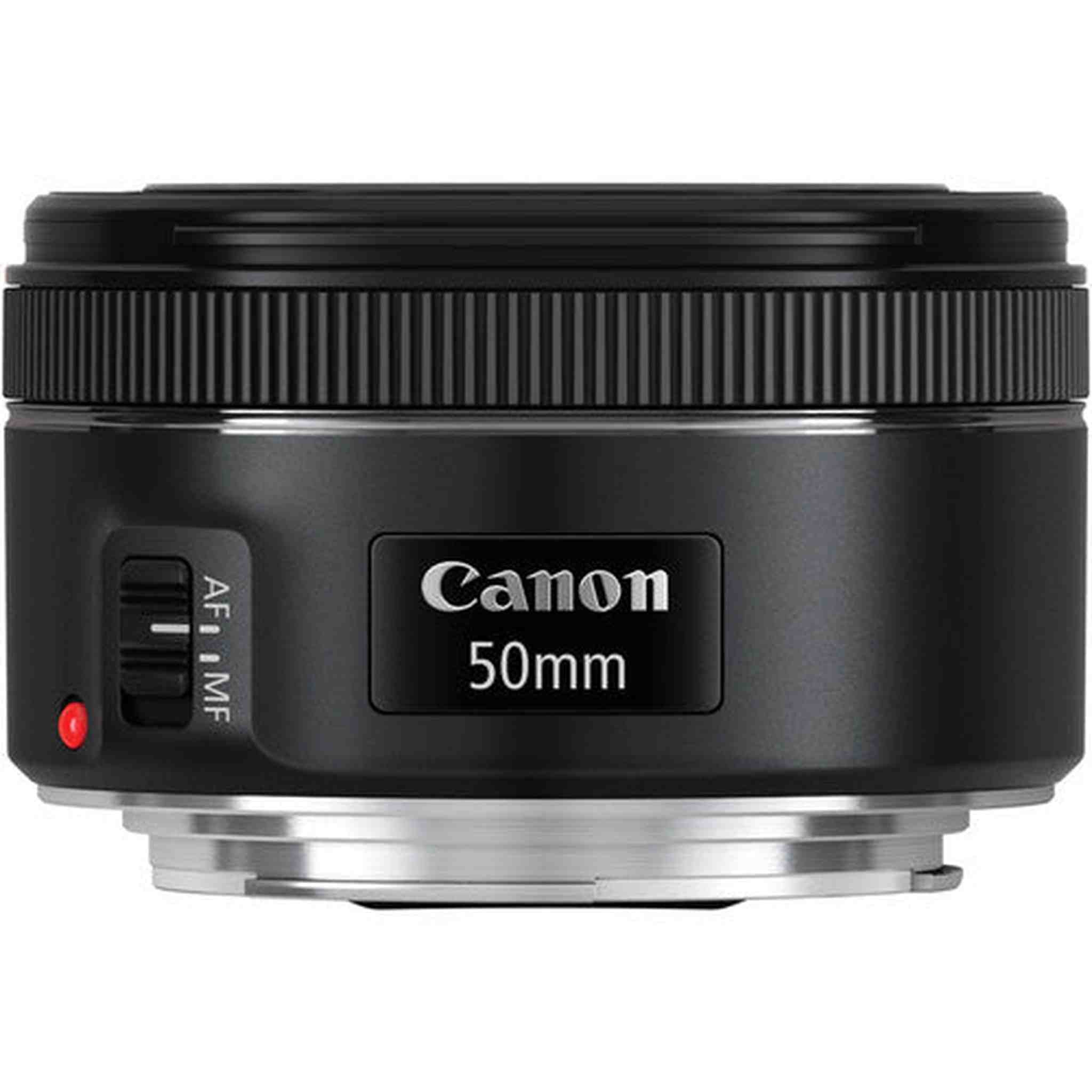 Canon EF 50mm f/1.8 STM Lens International Model Bundle with Filter Kits Canon