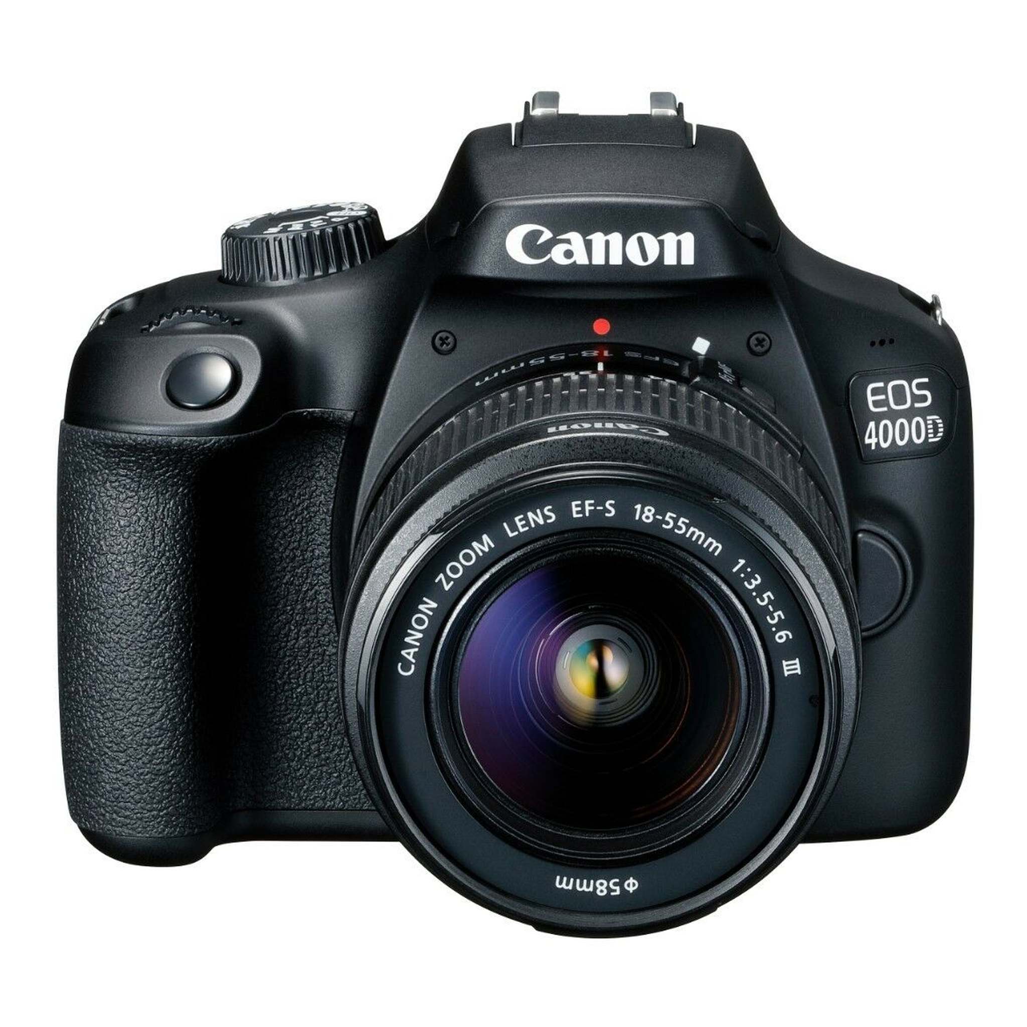 Canon EOS 4000D DSLR Camera EF-S 18-55 mm f/3.5-5.6 III Lens International Model Canon