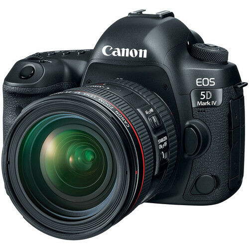 Canon EOS 5D Mark IV Digital SLR Camera with 24-70mm f/4L Lens Canon