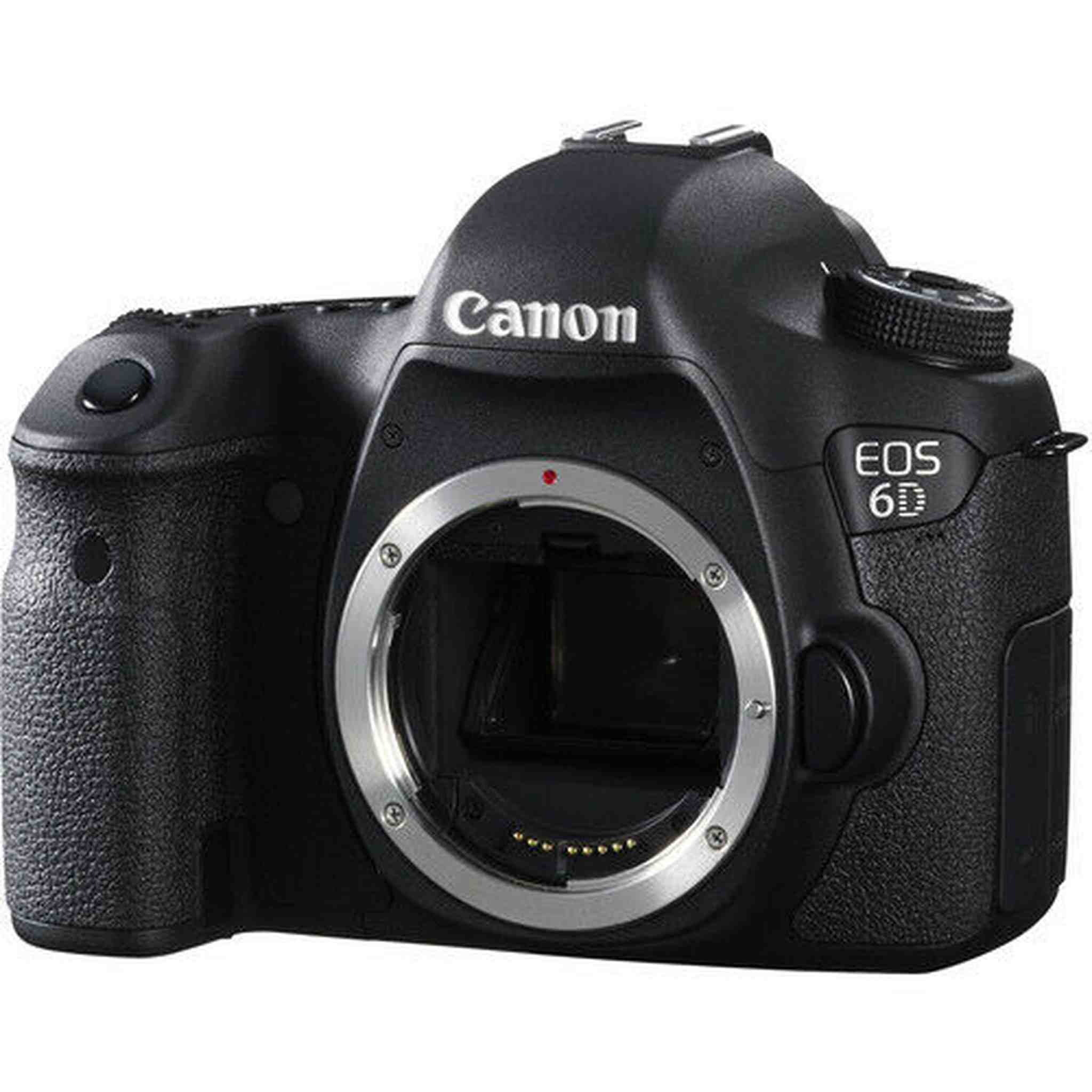 Canon EOS 6D 20.2 MP CMOS Digital SLR Camera with 3.0-Inch LCD Body Only -International Model Canon