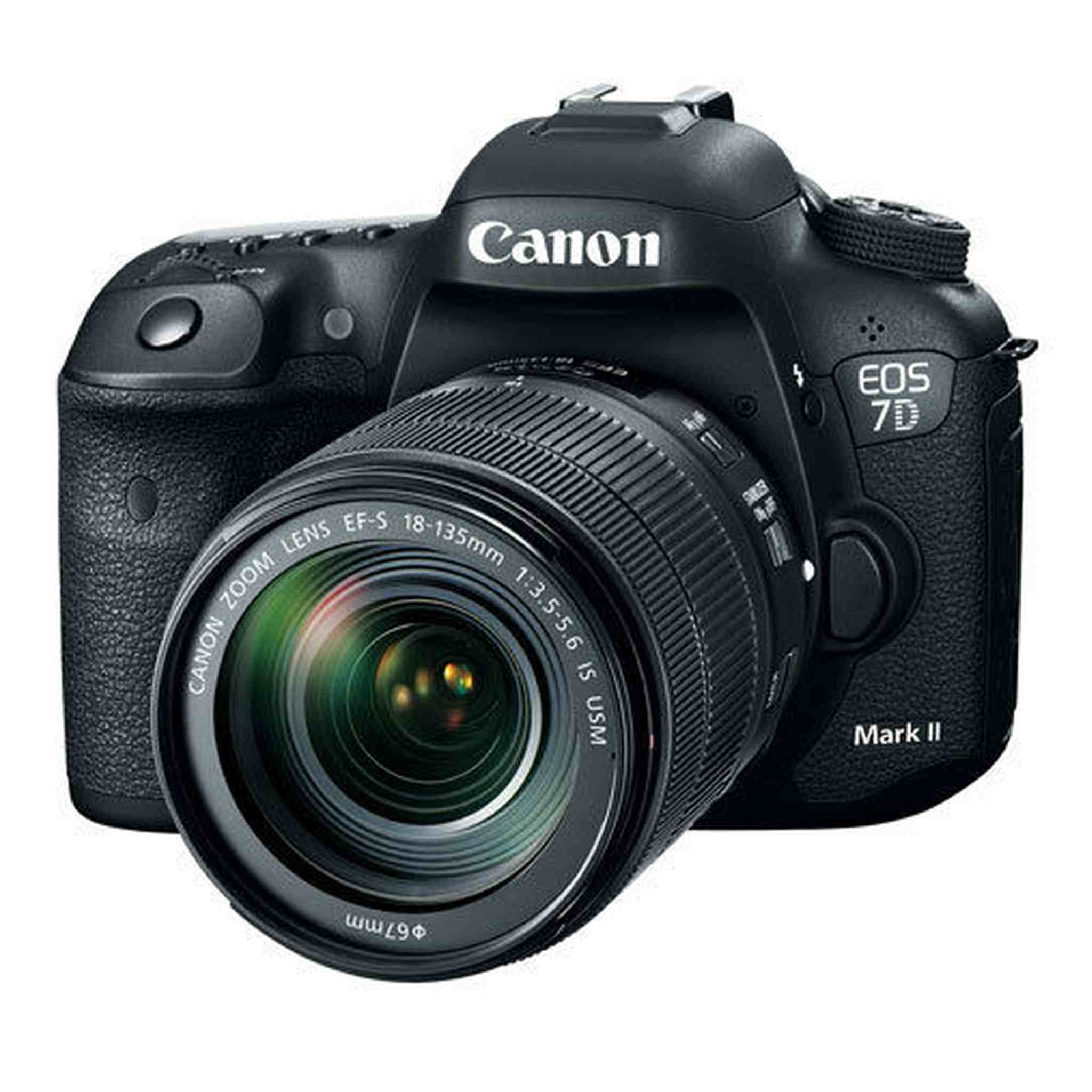 Canon EOS 7D Mark II Digital SLR Camera with EF-S 18-135mm is USM Lens Wi-Fi Adapter Kit International Model Canon