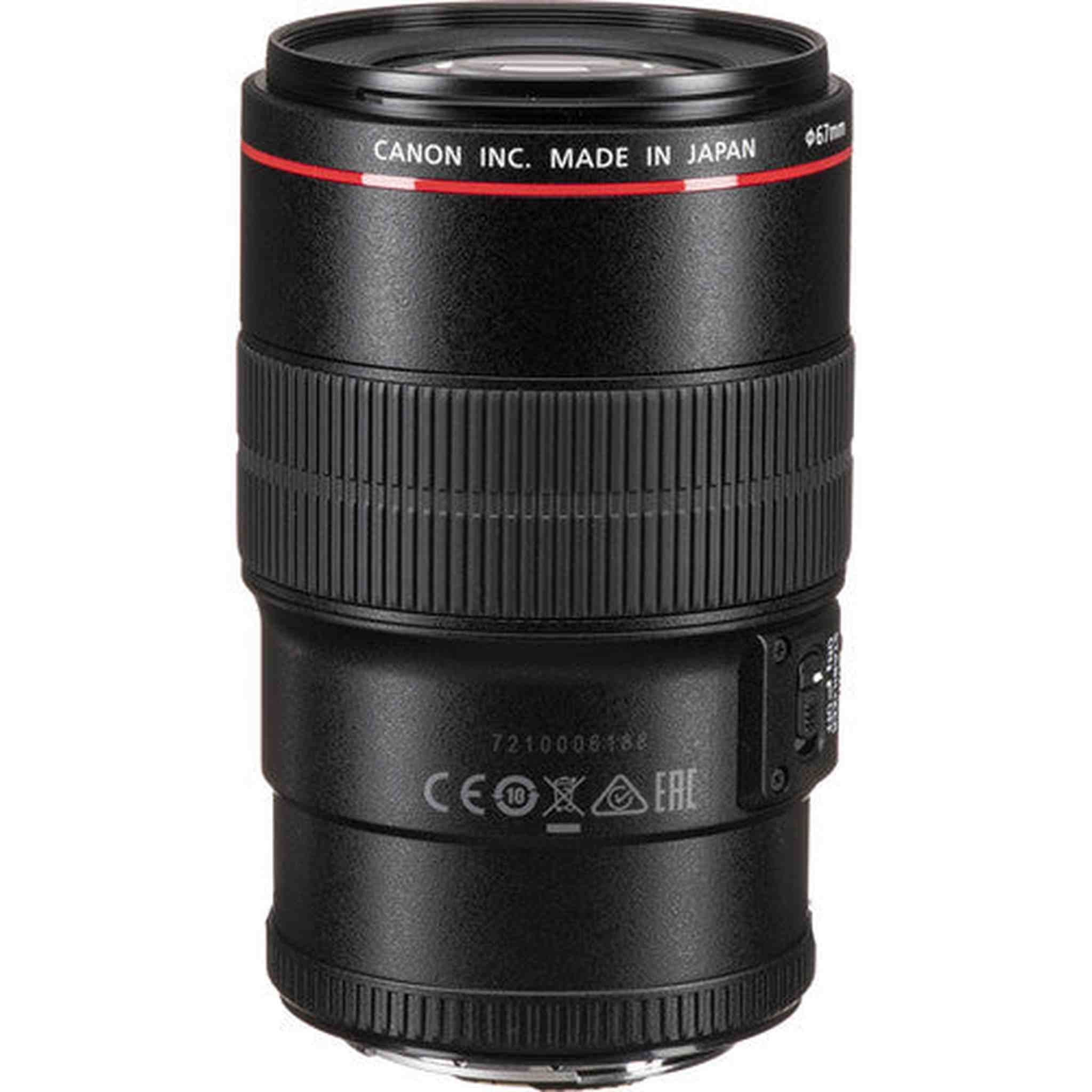 Canon EF 100mm f/2.8L Macro IS USM Lens Bundle with Cleaning Kit, Filter Kits, and Padded Lens Case Intl Model Canon