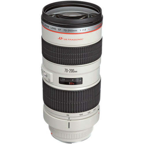 Canon EF 70-200mm f/2.8L USM Lens Bundle with Cleaning Kit, Filter Kits, and Padded Lens Case International Model Canon