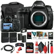 Canon EOS 5D Mark IV DSLR Camera Body Only 1483C002 - Basic Bundle Canon