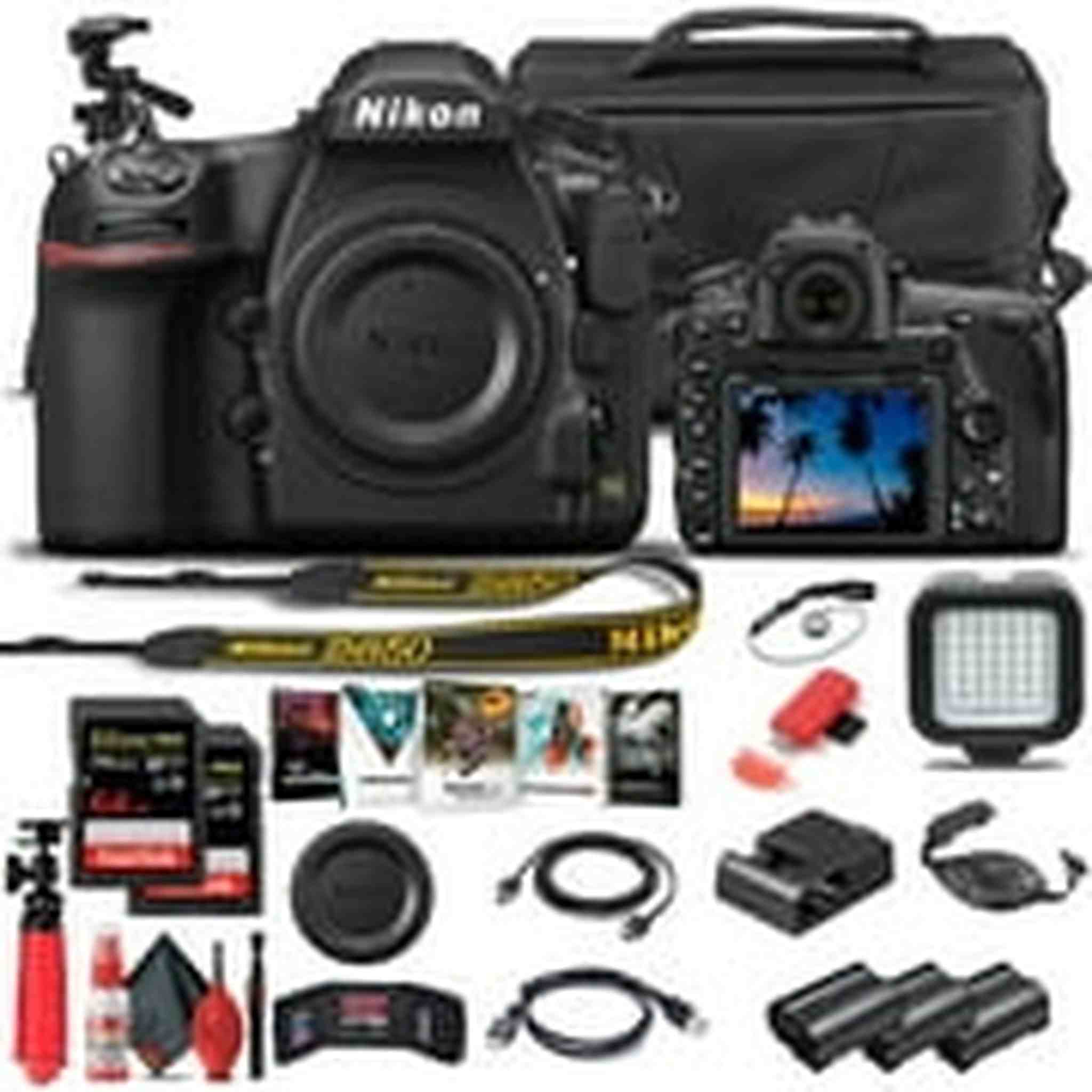 Nikon D850 DSLR Camera Body Only 1585 - Advanced Bundle Nikon