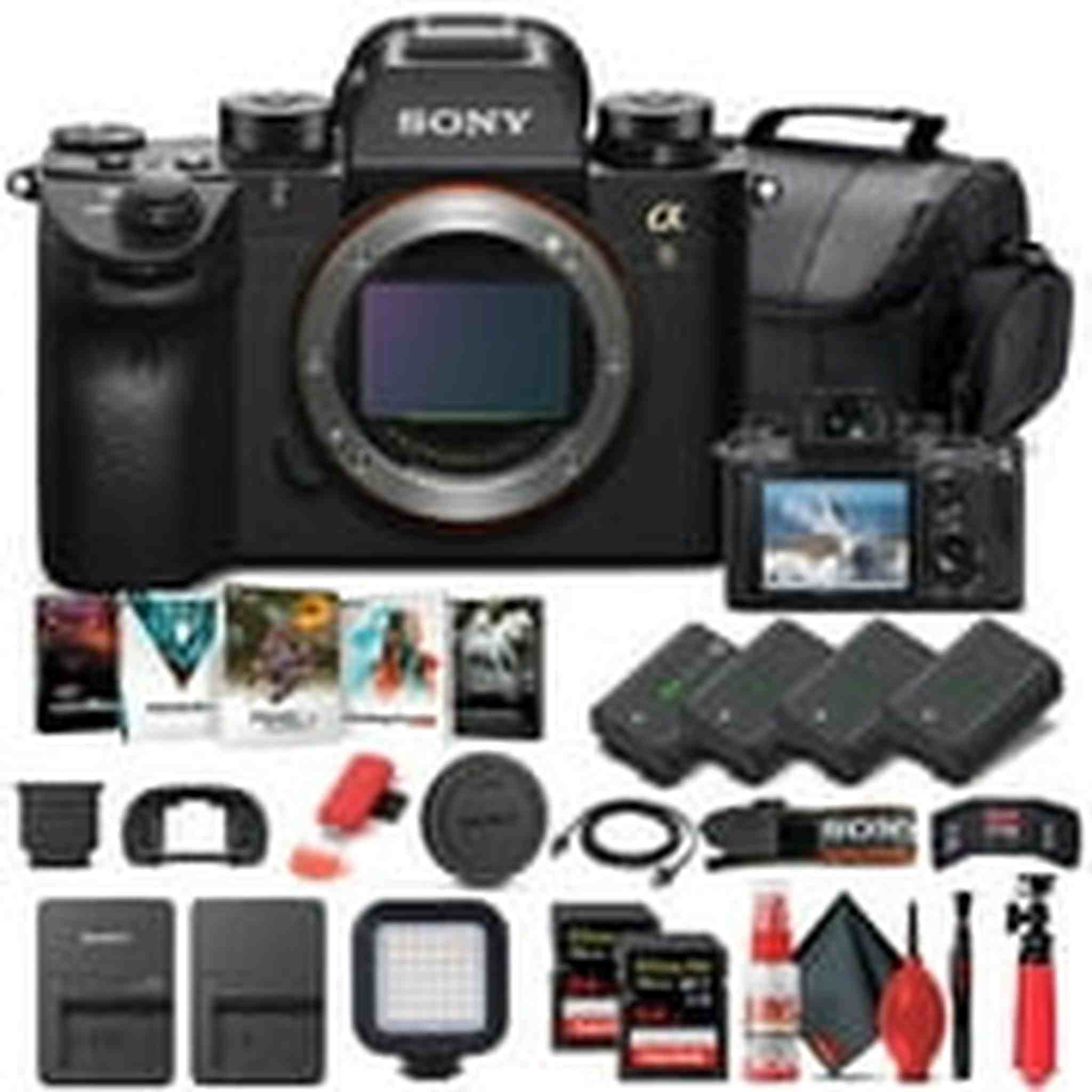 Sony Alpha a9 II Mirrorless Camera Body Only ILCE9M2/B - Pro Bundle Sony