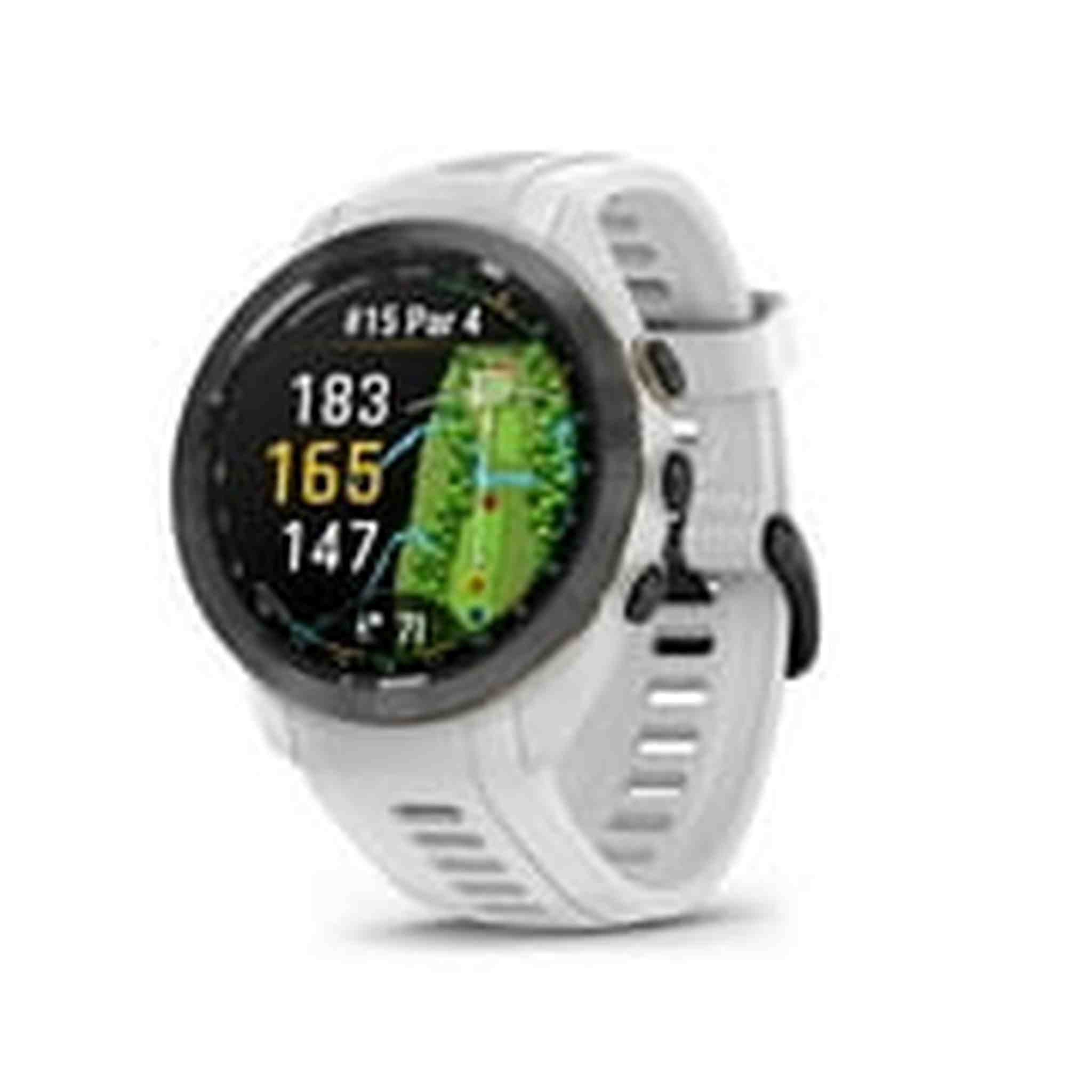 Garmin Approach S70, 42mm, Premium GPS Golf Watch, White Garmin