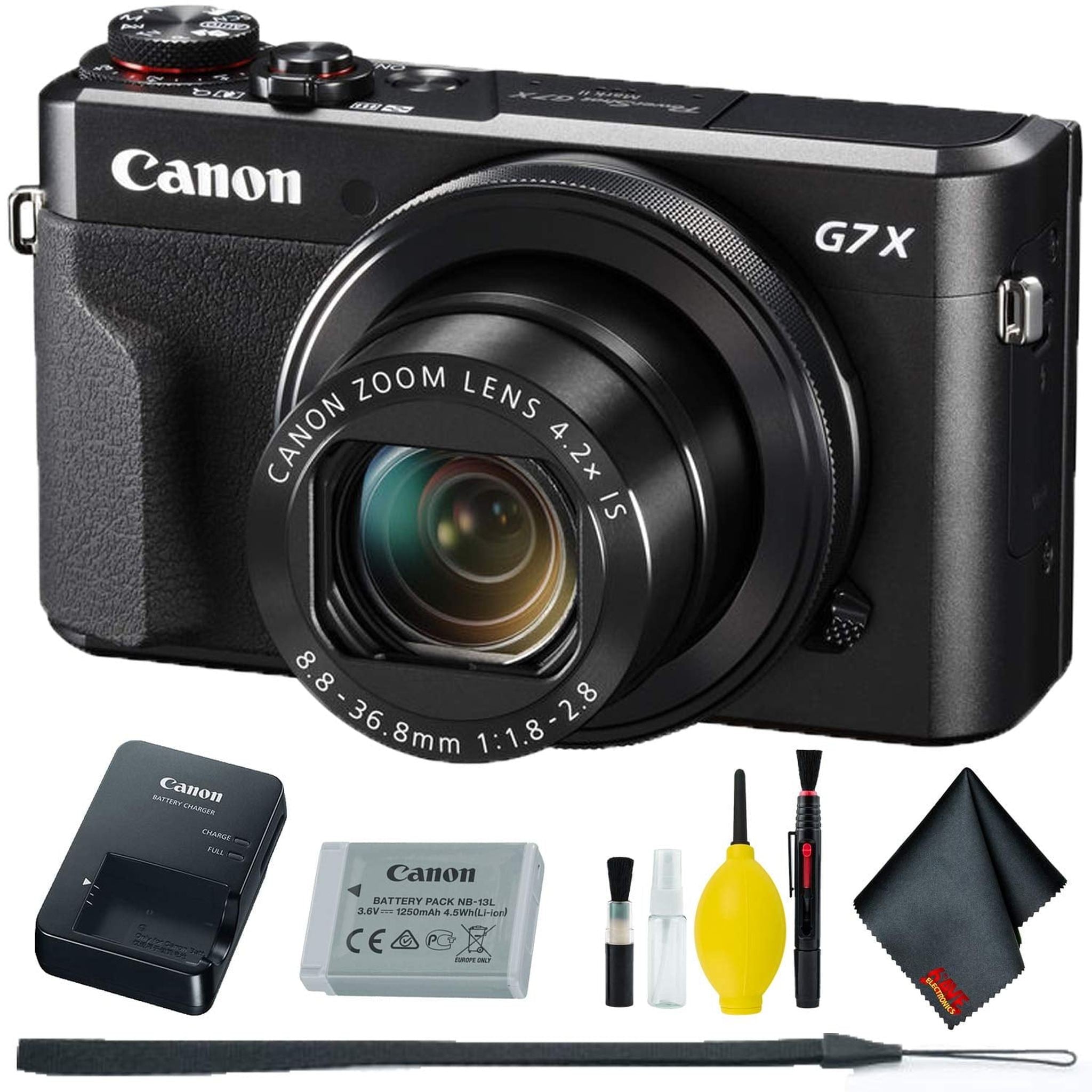 Canon PowerShot G7 X Mark II Digital Camera Base Bundle Canon