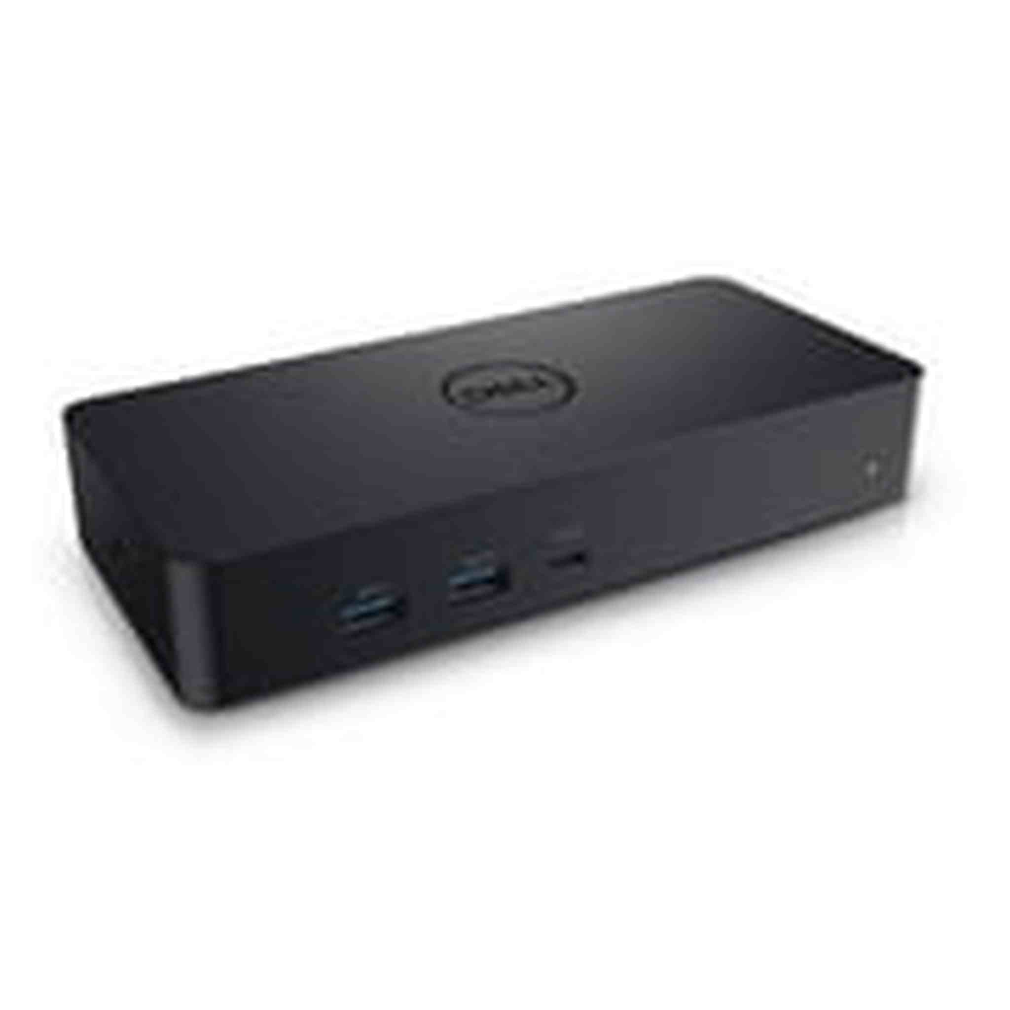 Dell Universal Dock - D6000S, Equipped with USB-C/USB-A PowerShare Options, Connect Upto Three 4K Displays, LED Indicator, Black Dell