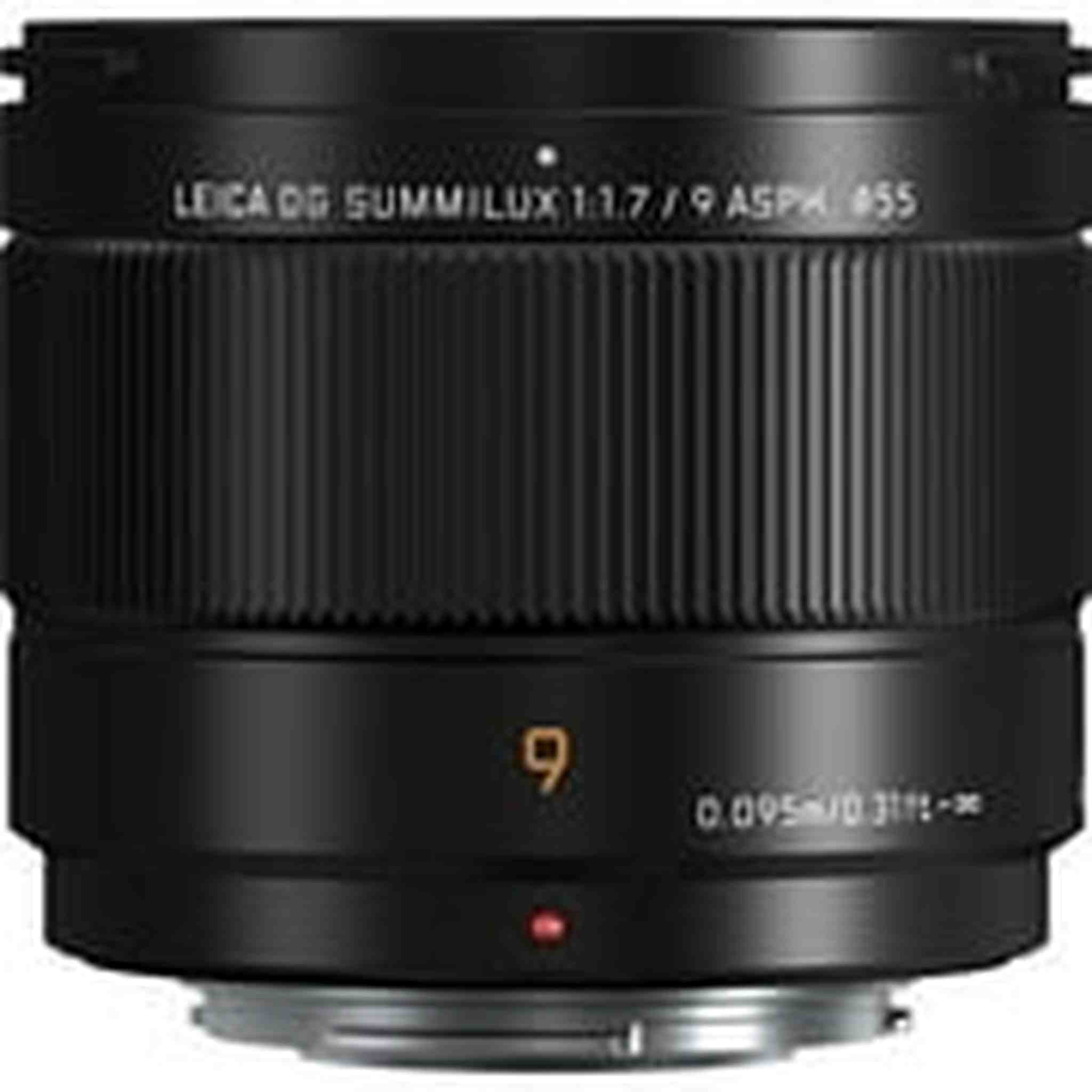 Panasonic LUMIX Micro Four Thirds Camera Lens, Leica DG SUMMILUX 9mm F1.7 ASPH, Large Aperture, Video Performance, H-X09 Panasonic