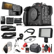 Canon EOS C70 Cinema Camera + 128GB Card+ Case + More: Advanced Bundle Canon