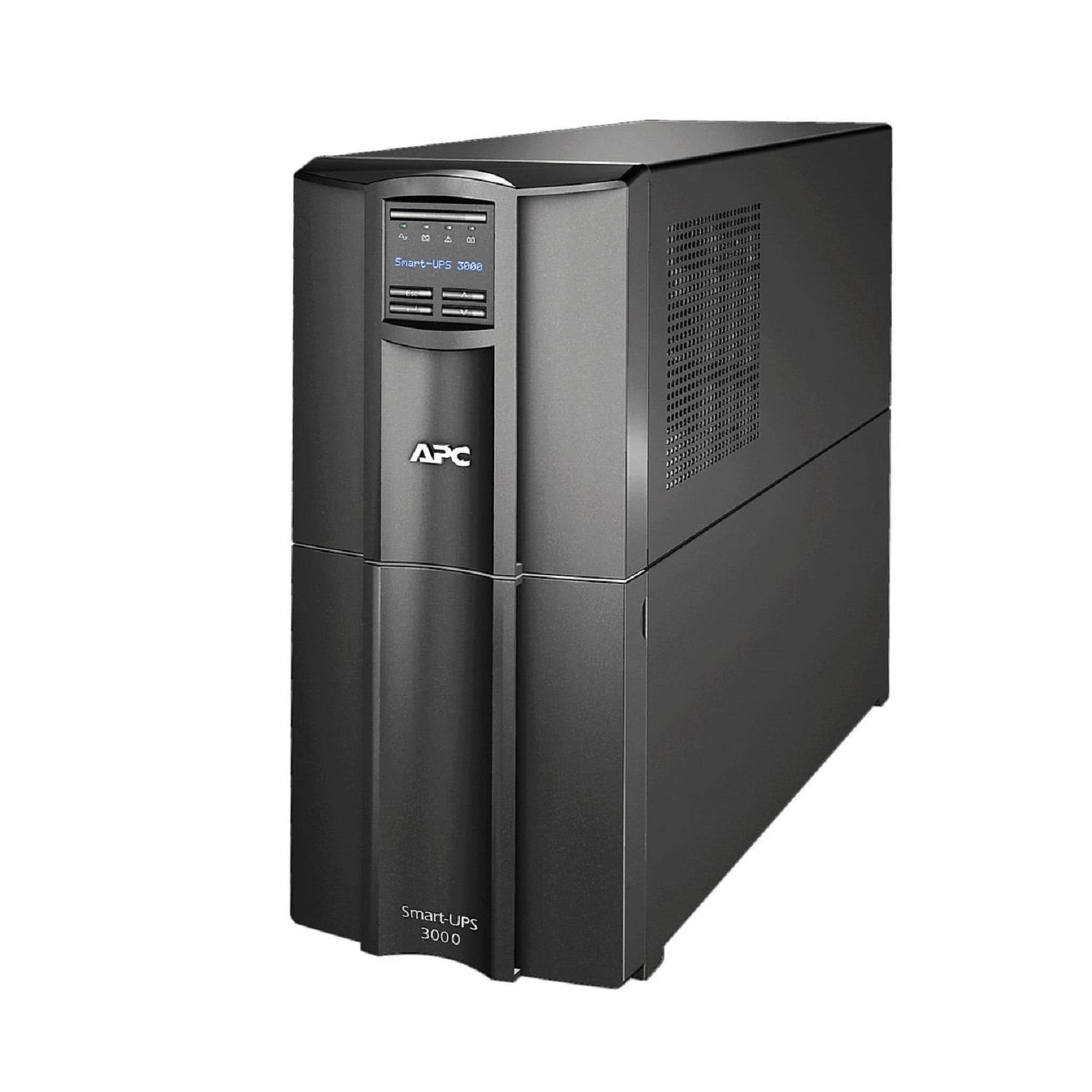 APC 3000VA Smart UPS with SmartConnect, SMT3000C Sinewave UPS Battery Backup, AVR, 120V, Line Interactive Uninterruptible Power Supply