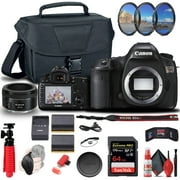 Canon EOS 5DS DSLR Camera 0581C002 + Canon EF 50mm Lens + 64GB Card + More Canon