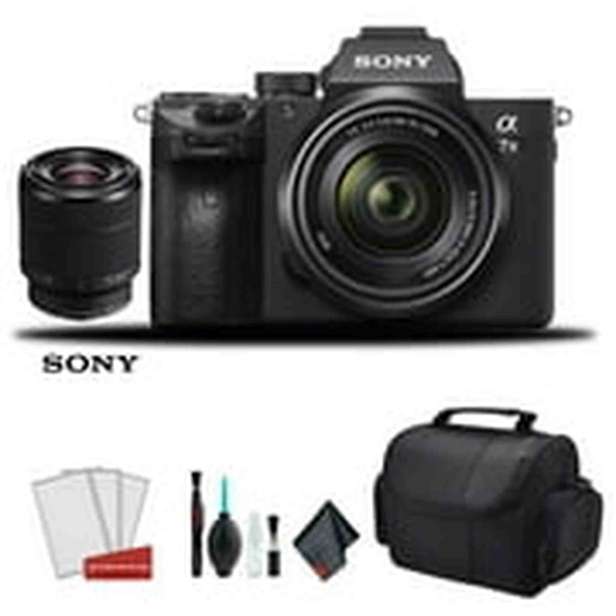 Sony Alpha a7 III Full Frame Mirrorless Digital Camera with 28-70mm Lens ILCE7M3K/B Base Bundle Sony