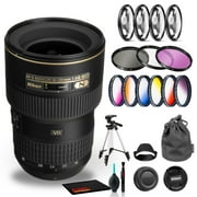 Nikon AF-S NIKKOR 16-35mm f/4G ED VR Lens Includes Filter Kits and Tripod Intl Model Bundle Nikon