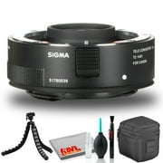 Sigma TC-1401 1.4x Teleconverter for Canon EF Includes Flexible Tripod Bundle Sigma