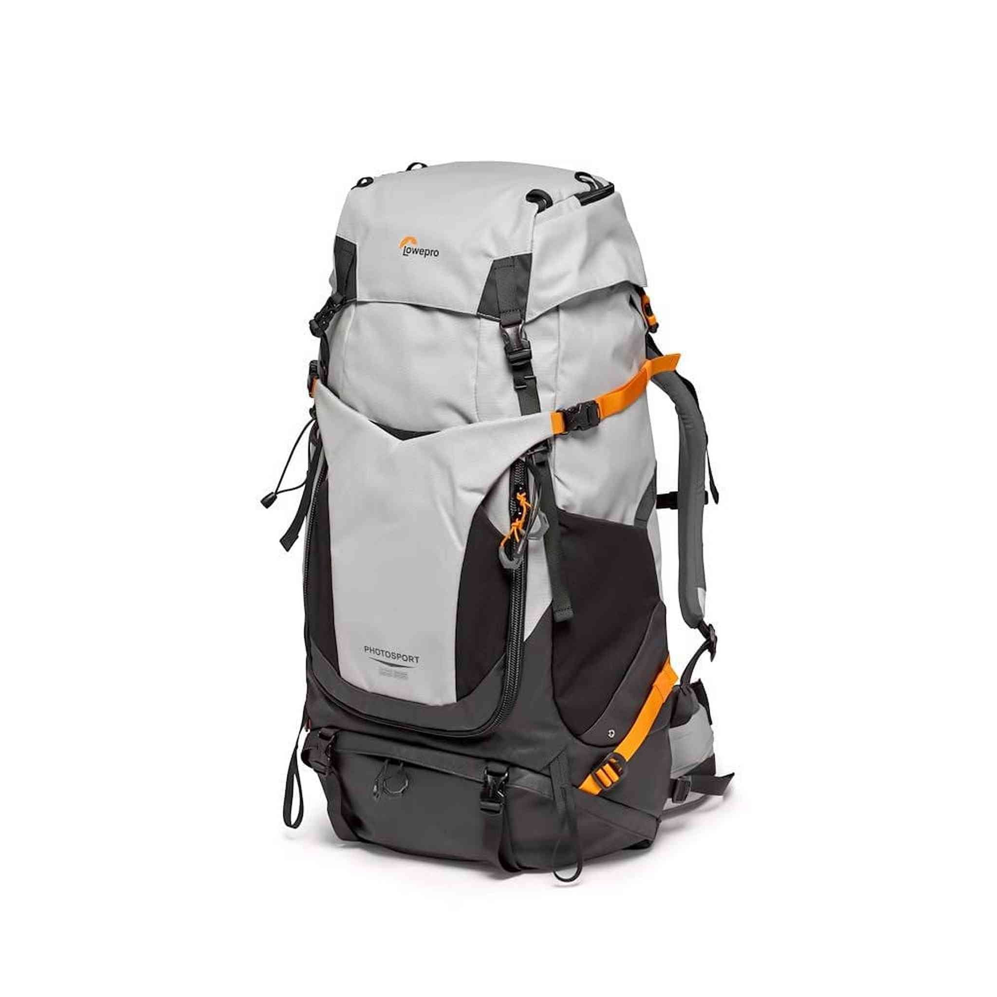 Lowepro PhotoSport PRO BP 55L AW III Backpack for Reflex and Mirrorless Cameras, Medium/Large, Dark/Light Gray Lowepro