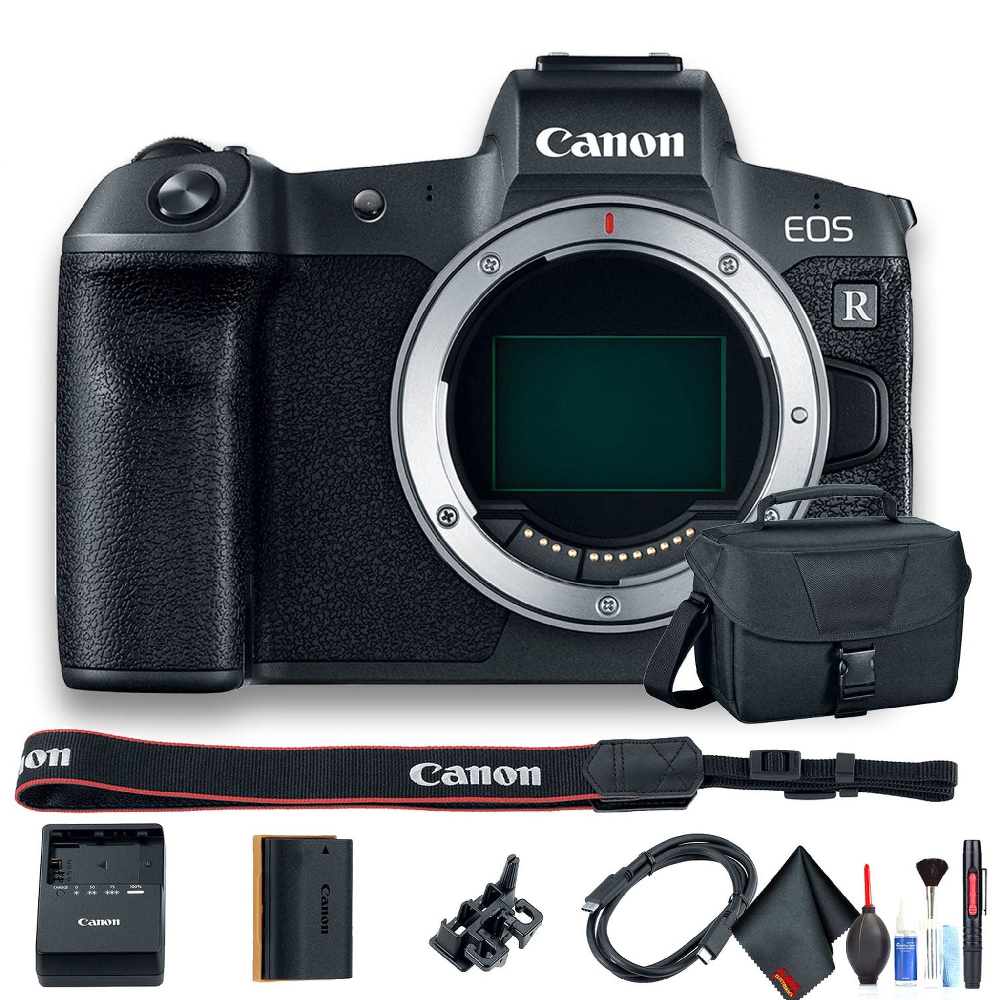 Canon EOS R Mirrorless Digital Camera International Model 3075C002 W/ Bag, Lens Cleaning Set and Lens Pen Bundle Canon