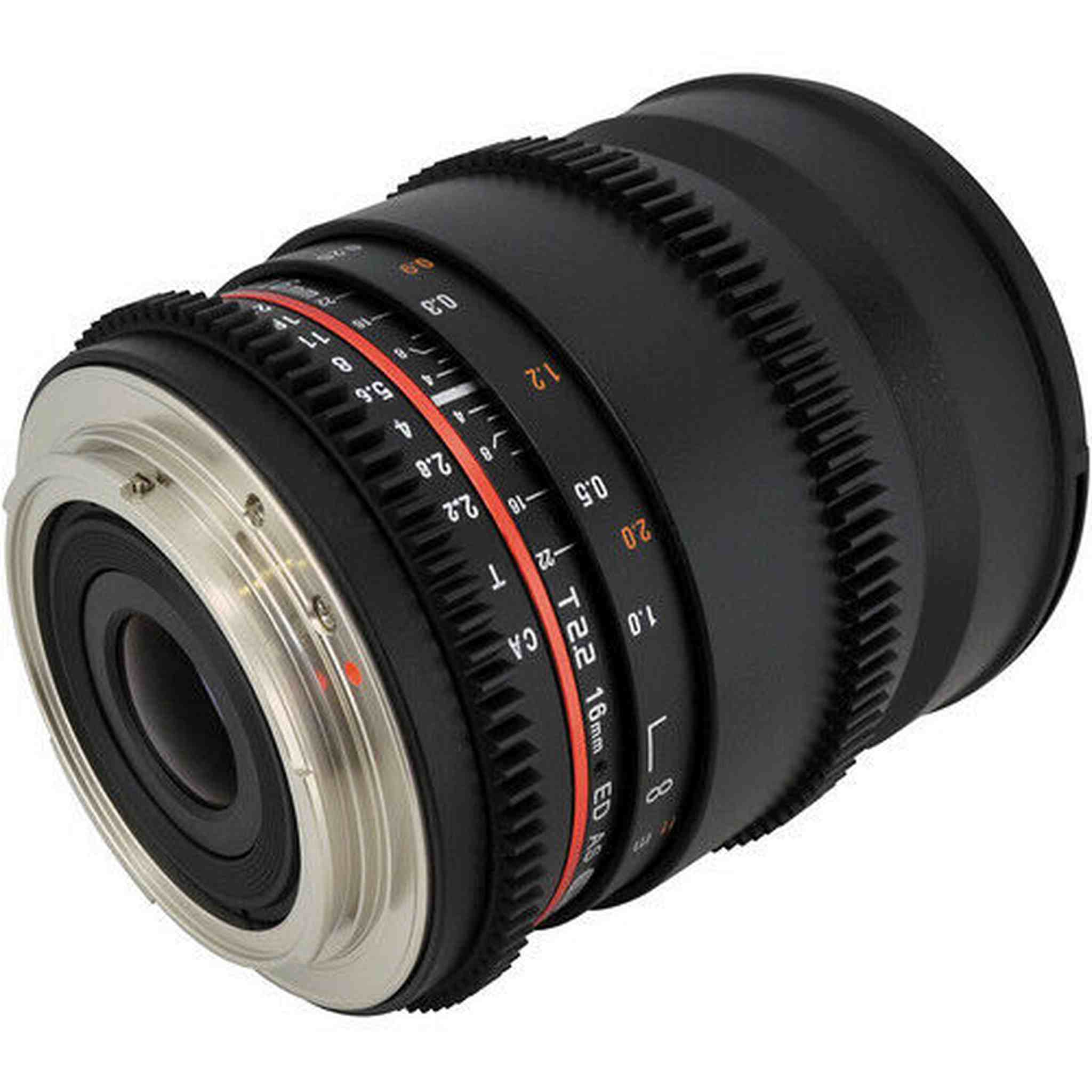 Rokinon 16mm T2.2 Cine Lens for Nikon F Bundle Rokinon