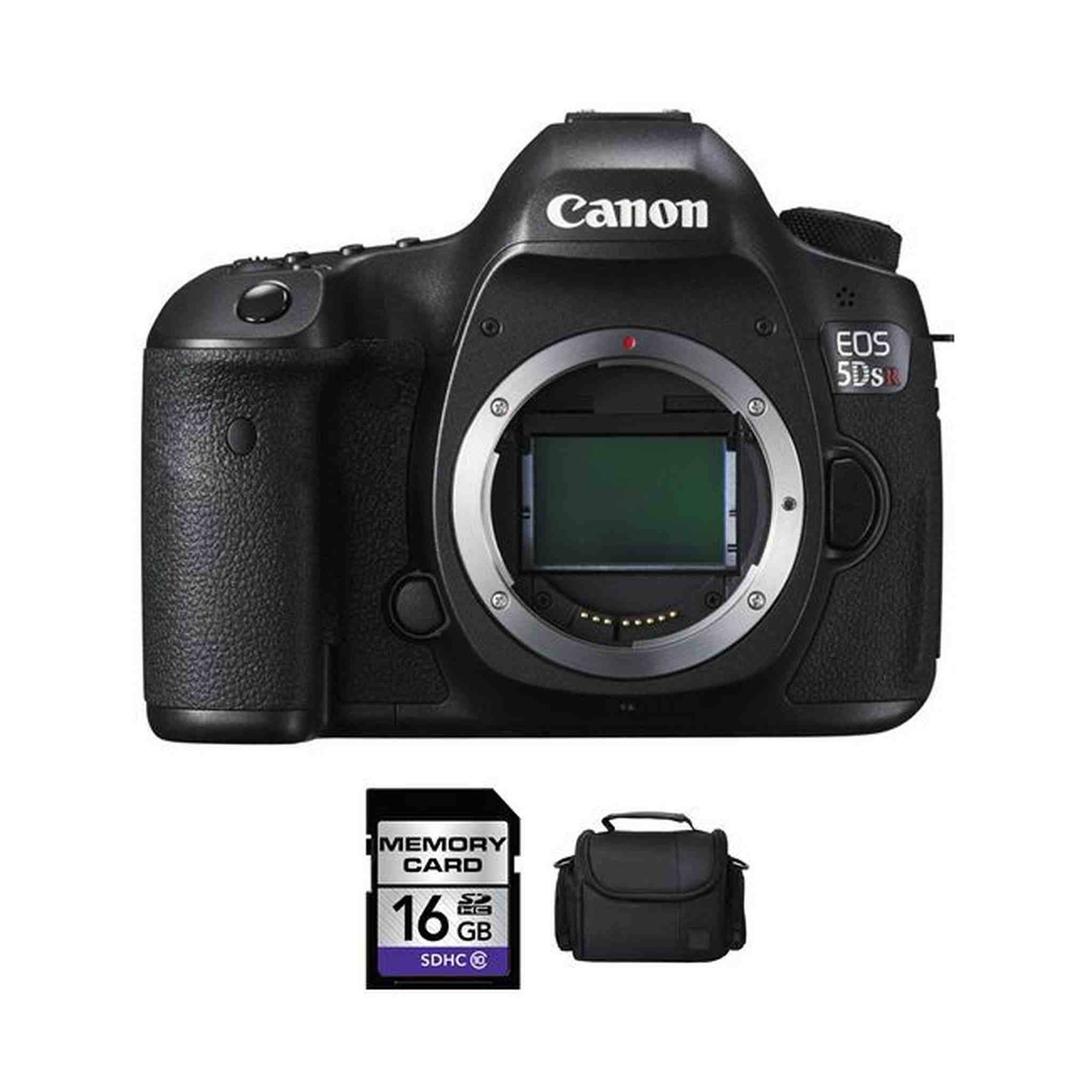 Canon EOS 5DS R DSLR Camera + 16GB & Case Canon