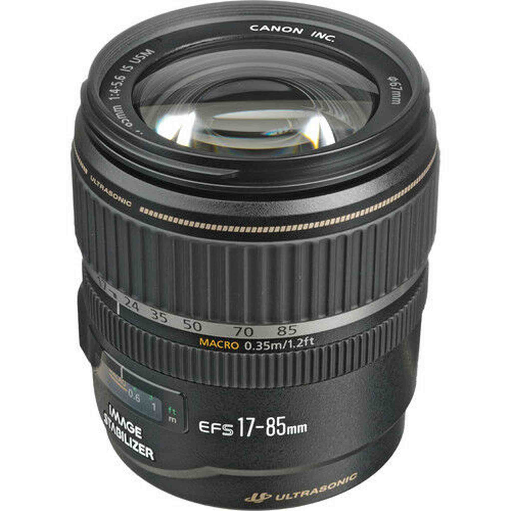 Canon EF-S 17-85mm F/4.0-5.6 IS USM Lens + UV Filter & Cleaning Kit Bundle Canon