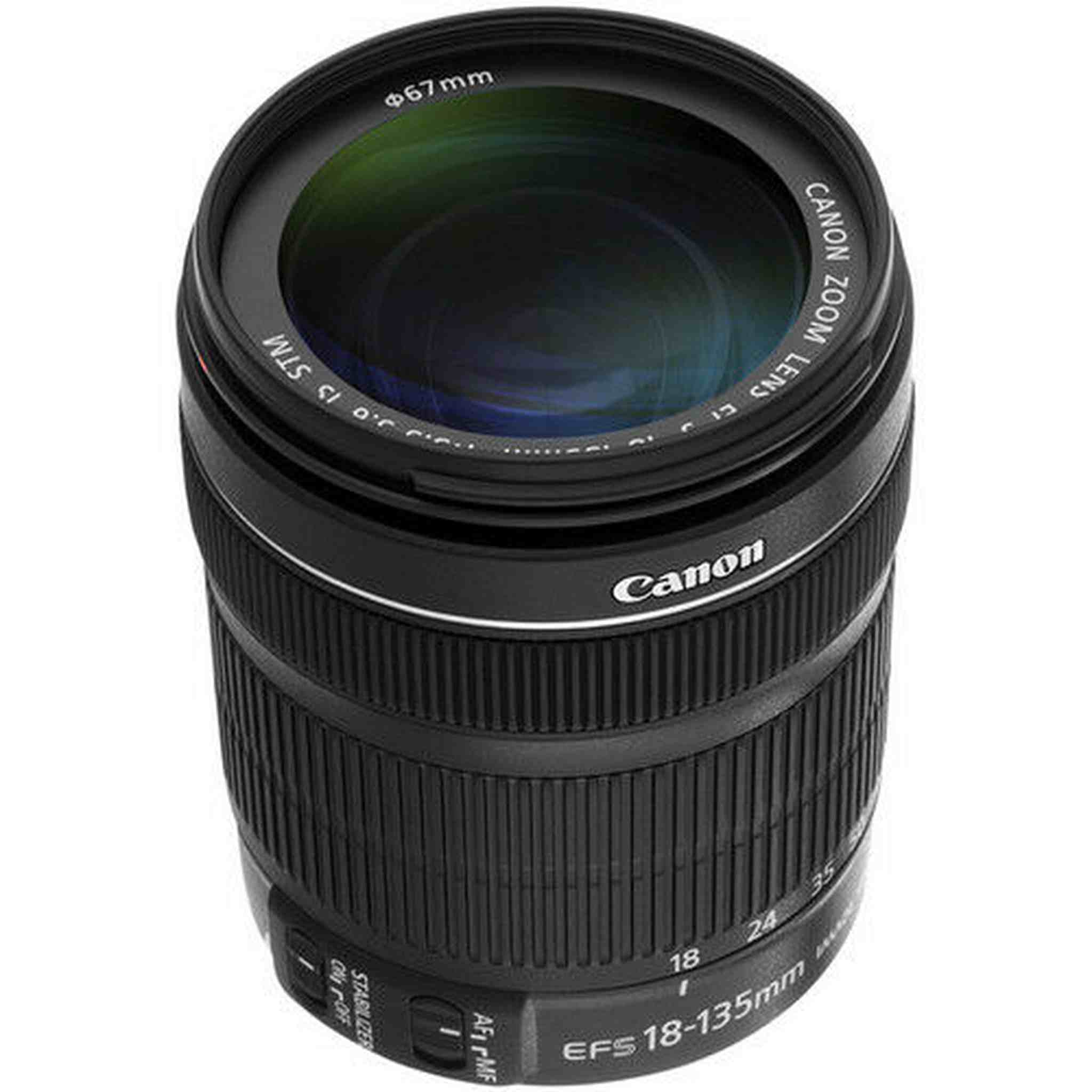 Canon EF-S 18-135mm f/3.5-5.6 IS STM Lens + UV Kit & Cleaning Kit Starter Bundle Canon