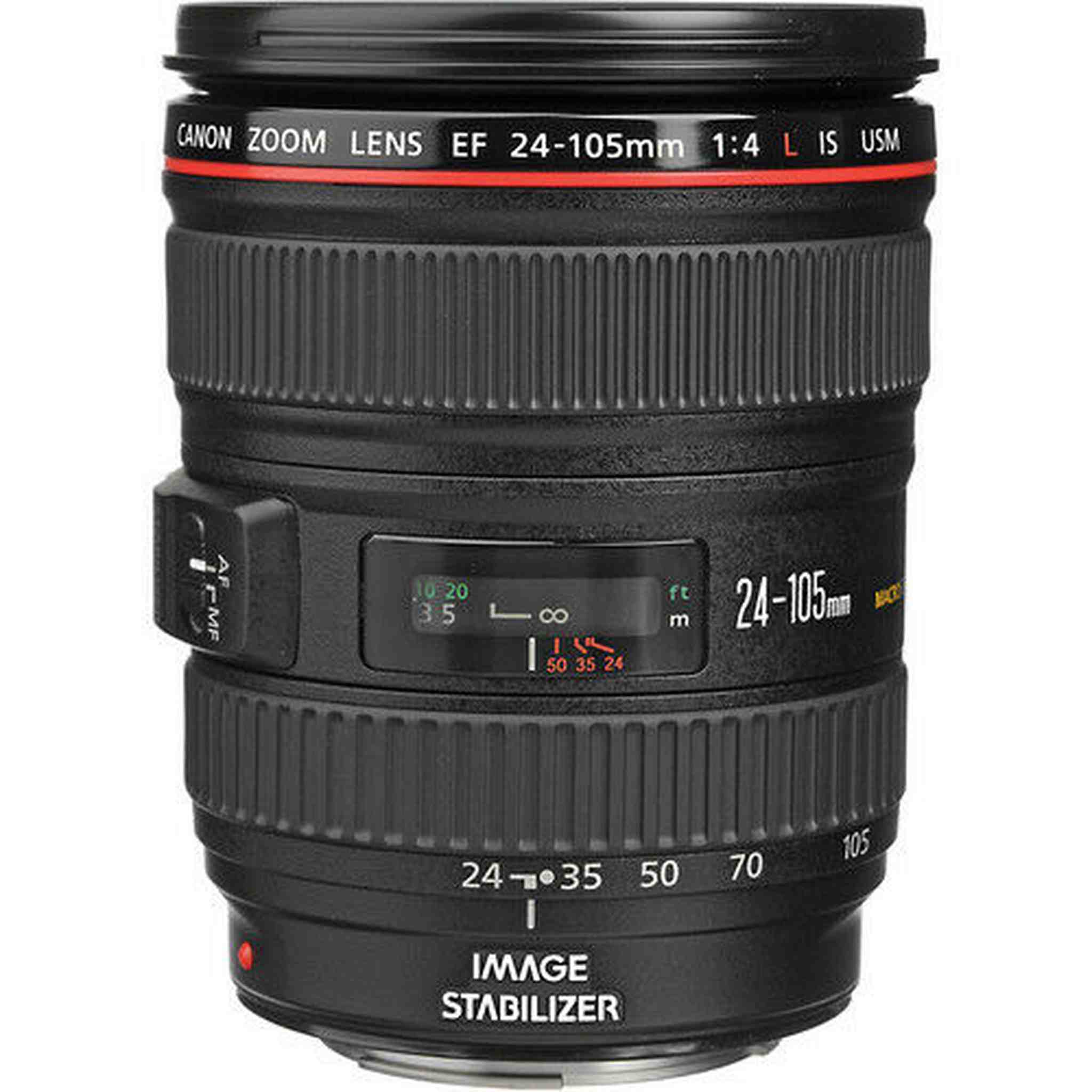 Canon EF 24-105mm f/4L IS USM Autofocus Lens Advanced Bundle Canon