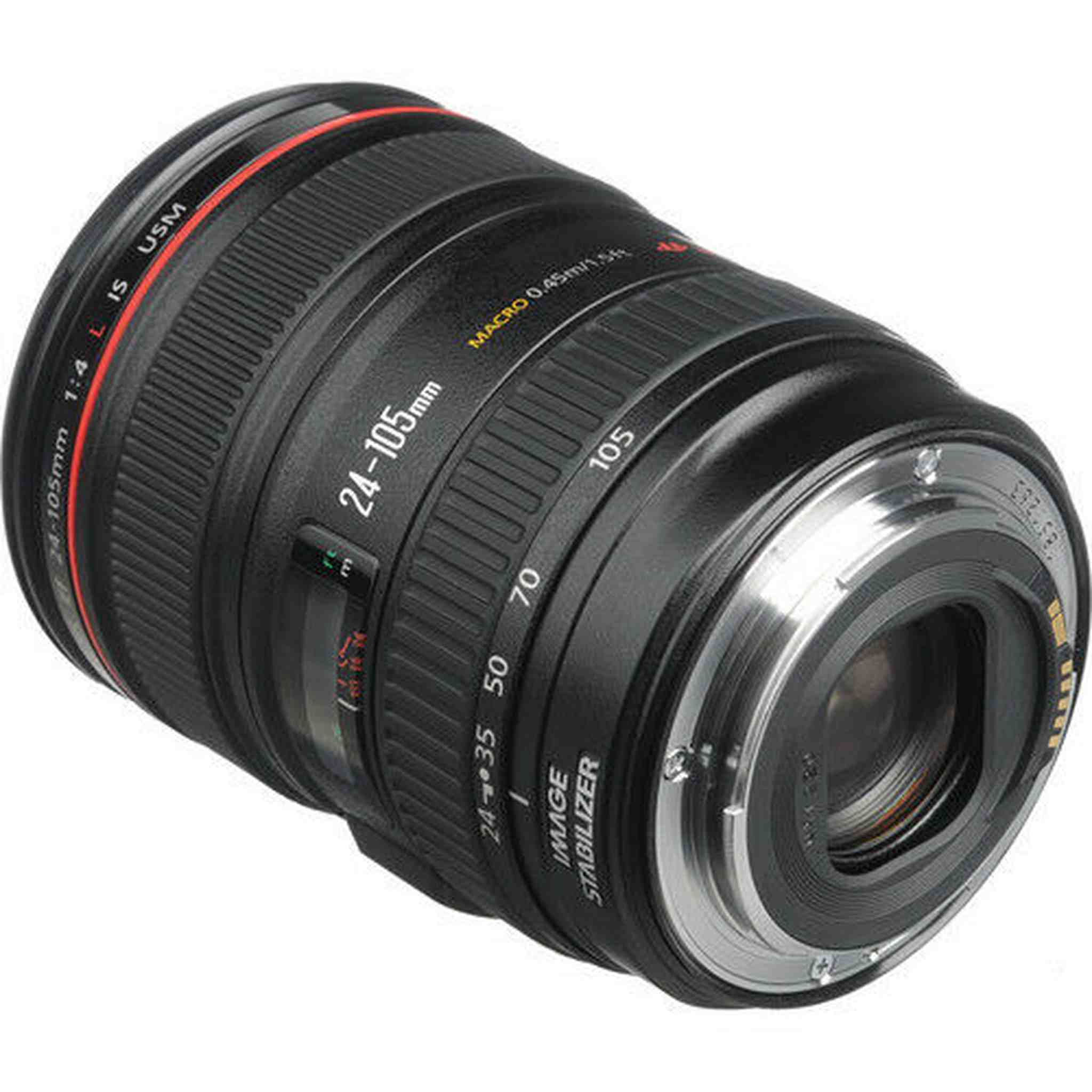 Canon EF 24-105mm f/4L IS USM Autofocus Lens Advanced Bundle Canon