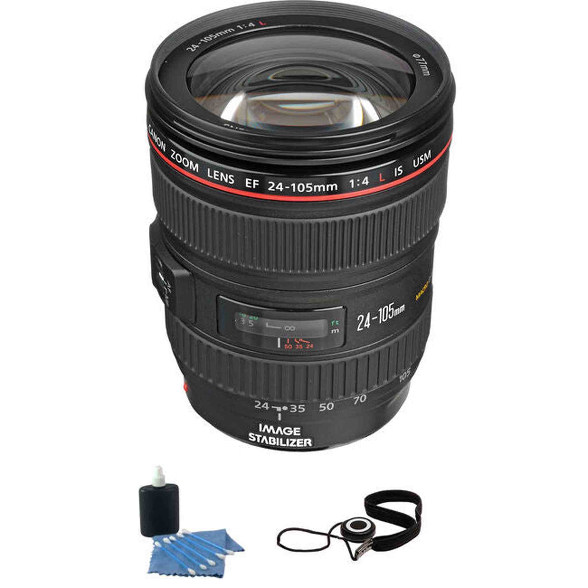 Canon EF 24-105mm f/4L IS USM Lens Bundle Canon