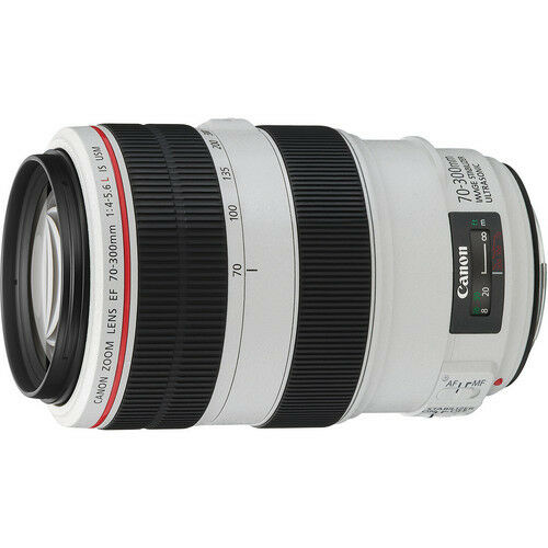 Canon EF 70-300mm F/4.0-5.6 L IS USM Lens + UV Kit & Cleaning Kit Canon